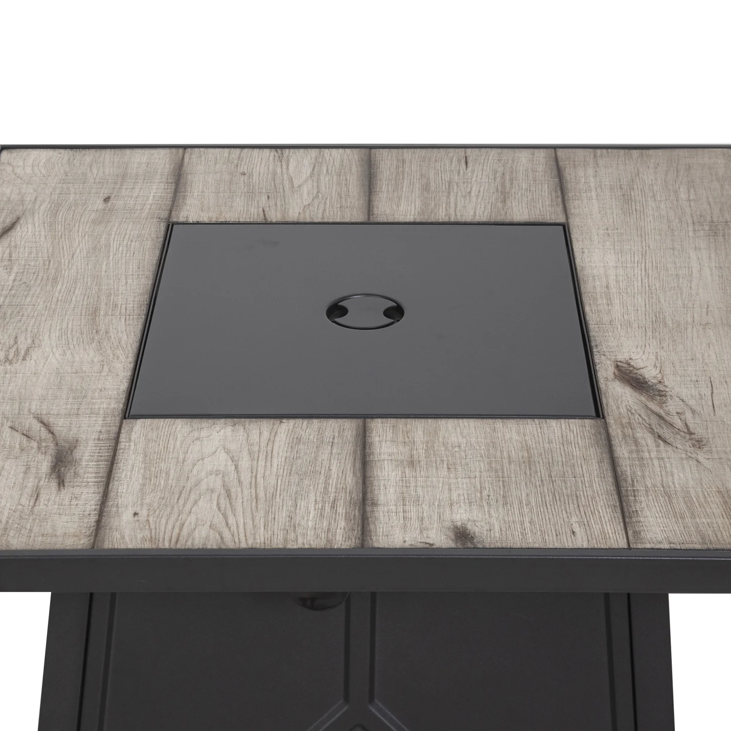 DremFaryoyo 40 000 BTU Steel Propane Gas Fire Pit  With Steel lid  Weather Cover