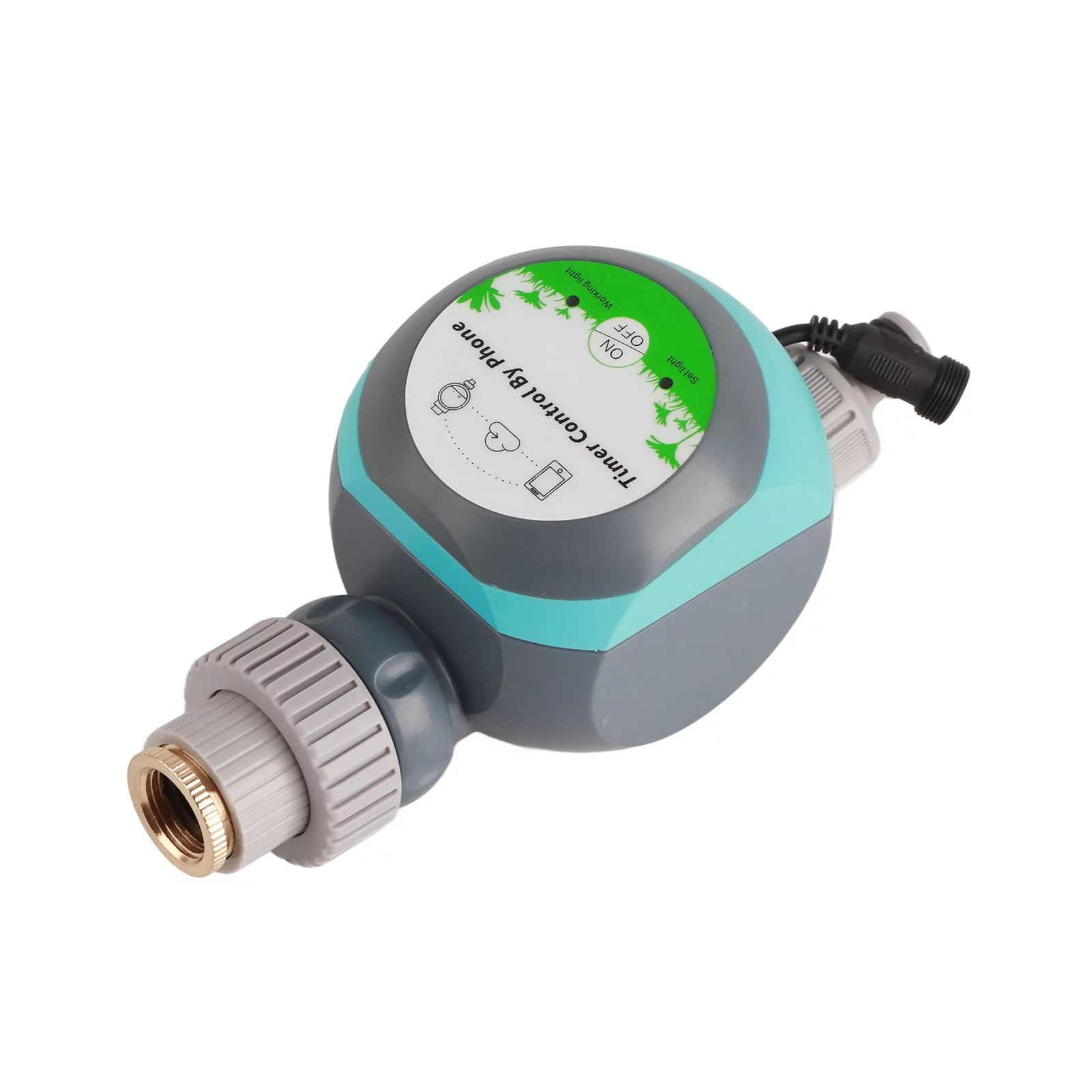 BuyWeek Sprinkler Water Timer, Automatic Watering Irrigation Timer USB Mobile Phone Remote WIFI BT Control Garden Irrigation System Controller