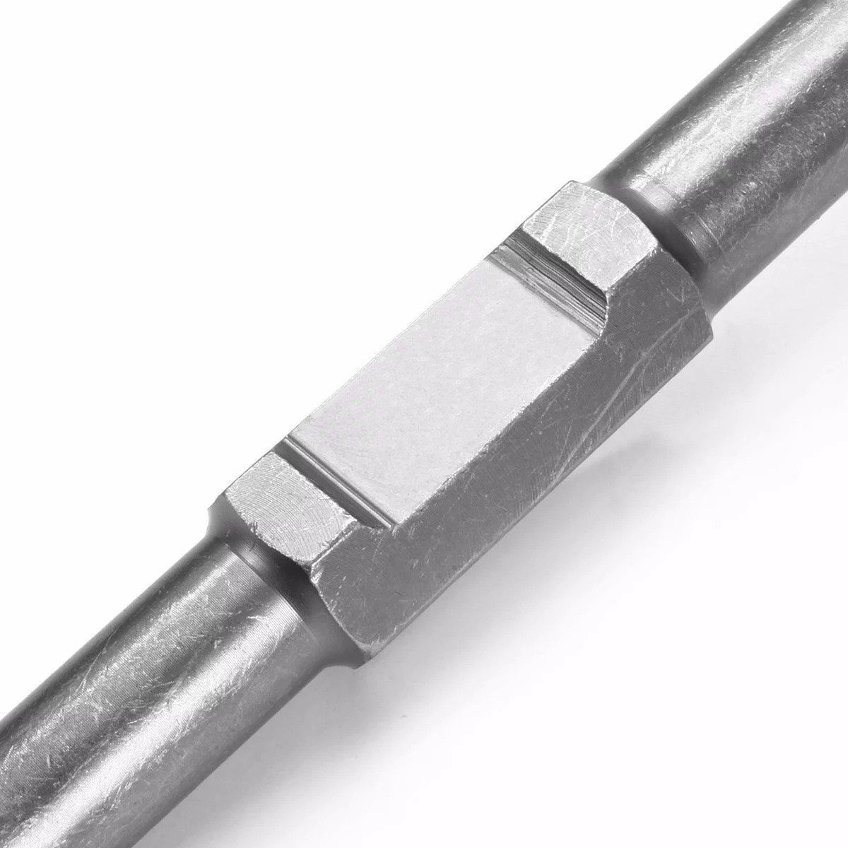 XtremepowerUS Hex Shank Clay Spade Scoop Shovel Bit, with Case