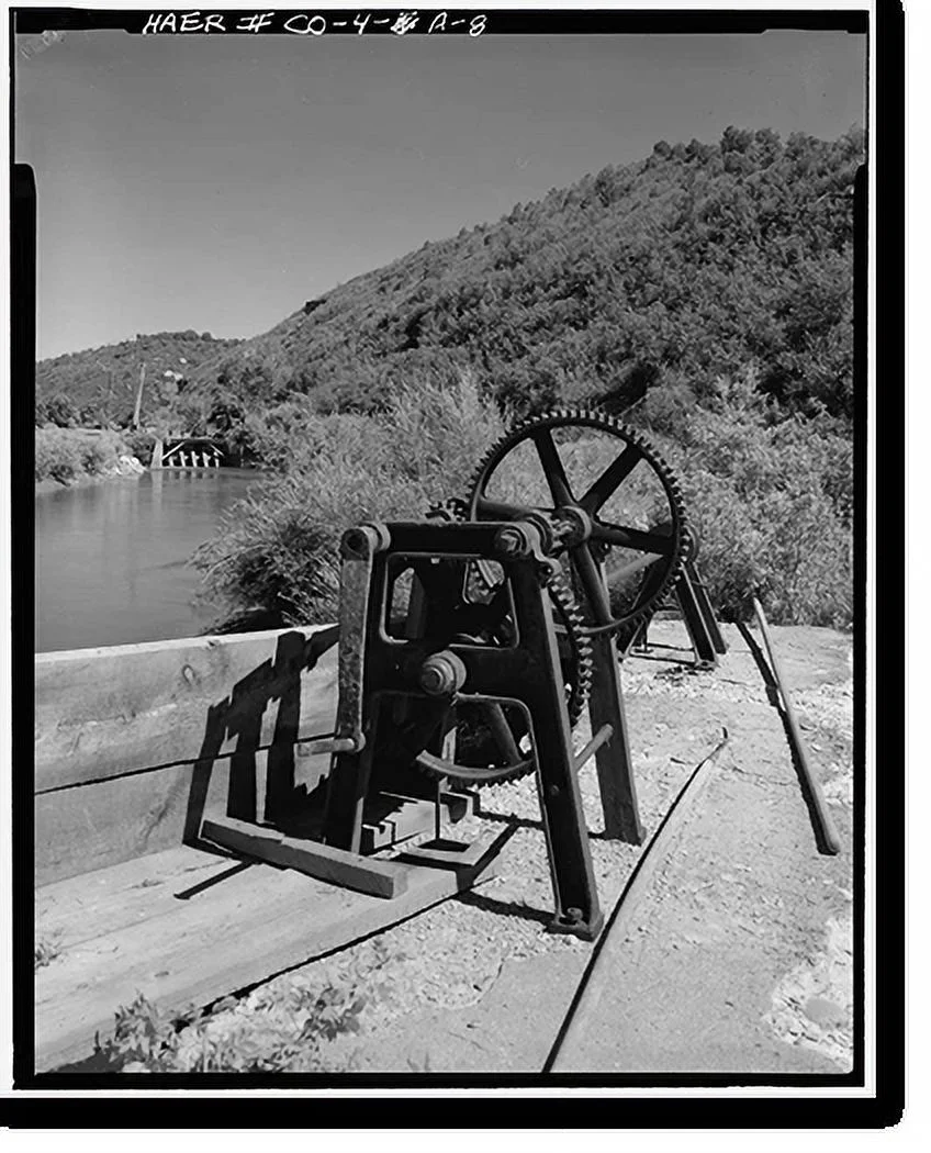 Historic Framed Print, Montezuma Valley Irrigation Company System, Tunnel, Dolores vicinity, Montezuma County, CO - 8, 17-7/8