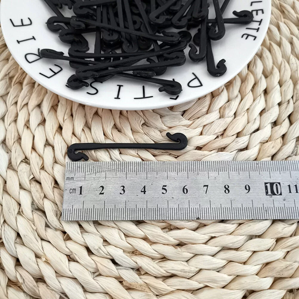 50pcs Grape Vines Tied Buckles Plastic Plant Stolons Fixed Lashing Hook Stems Strapping Clips for Garden Greenhouse