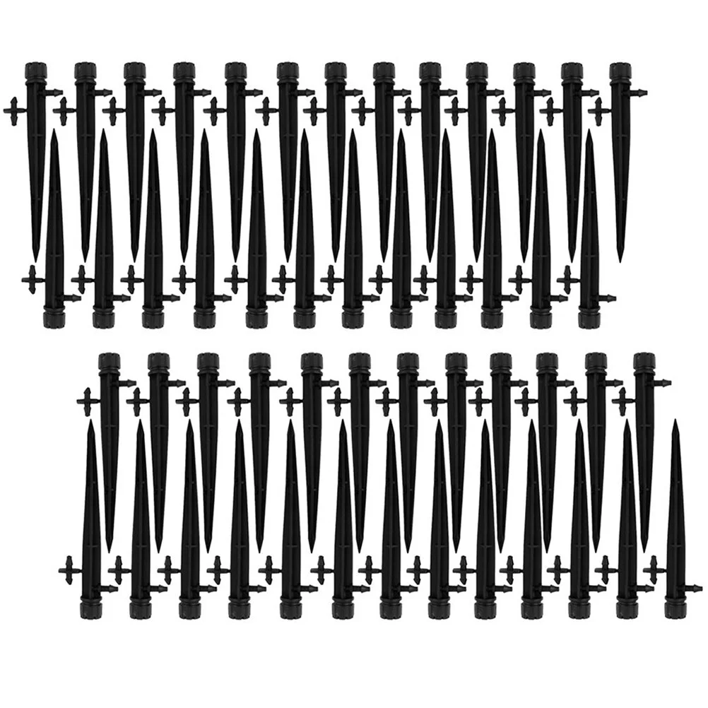 Irrigation Tube Hose Greenhouse Drip System 50 Pcs Dripper Water 8 Holes Sprinkler