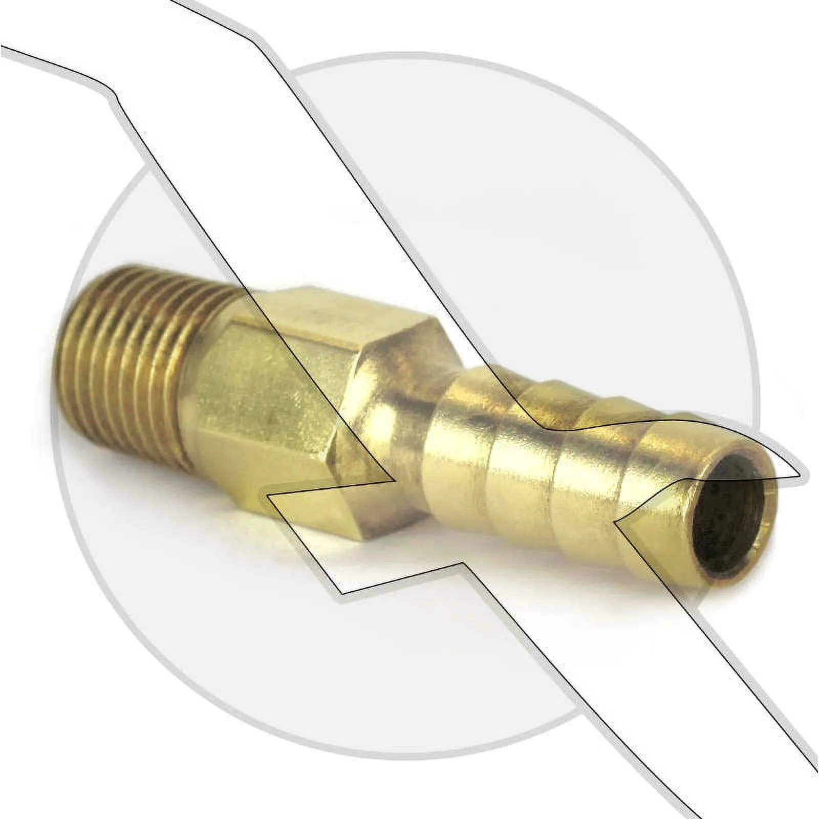 BRP 173274 0.37 in. Anti-Siphon Brass Valve