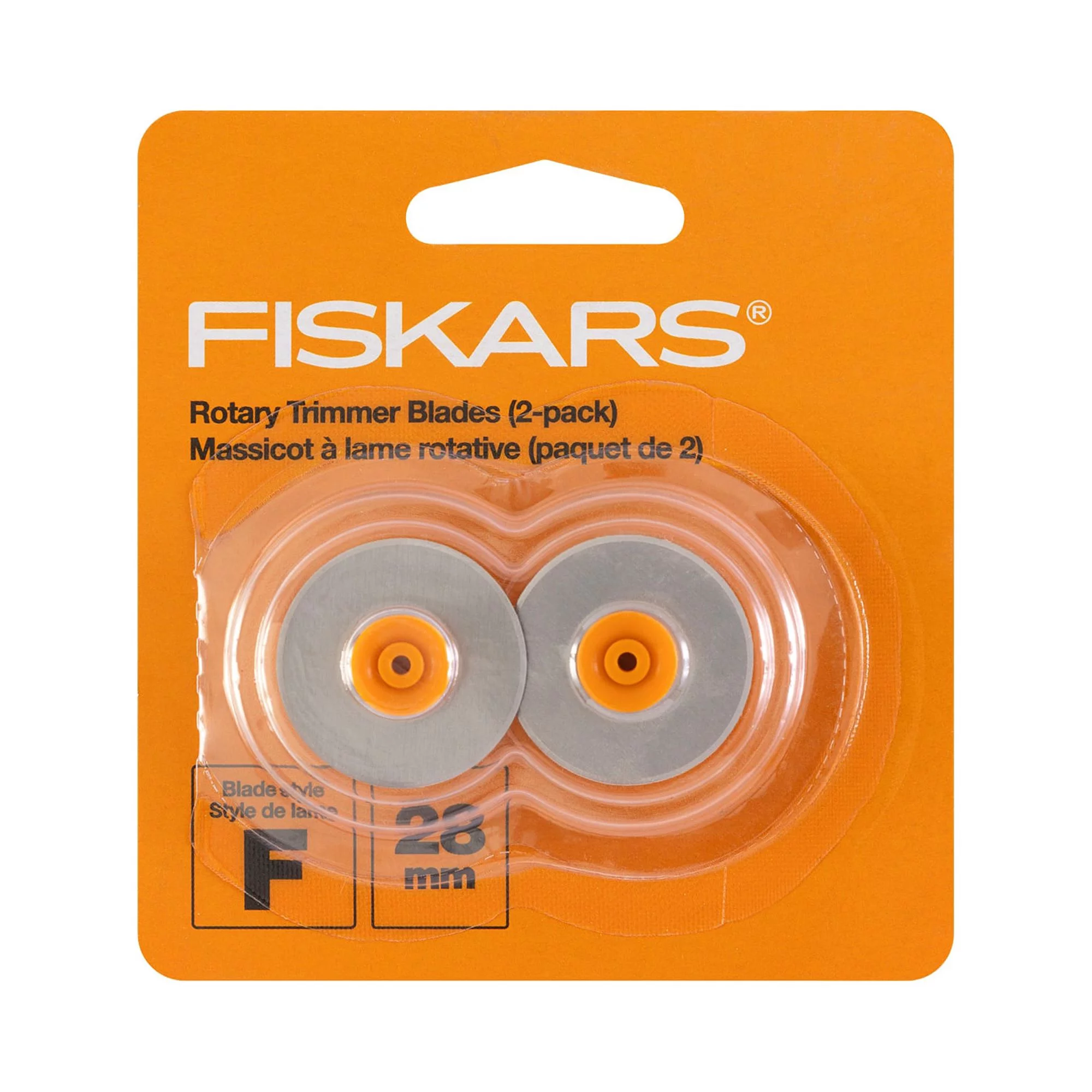12 Packs: 2 ct. (24 total) Fiskars® Rotary Trimmer Cutting Blades