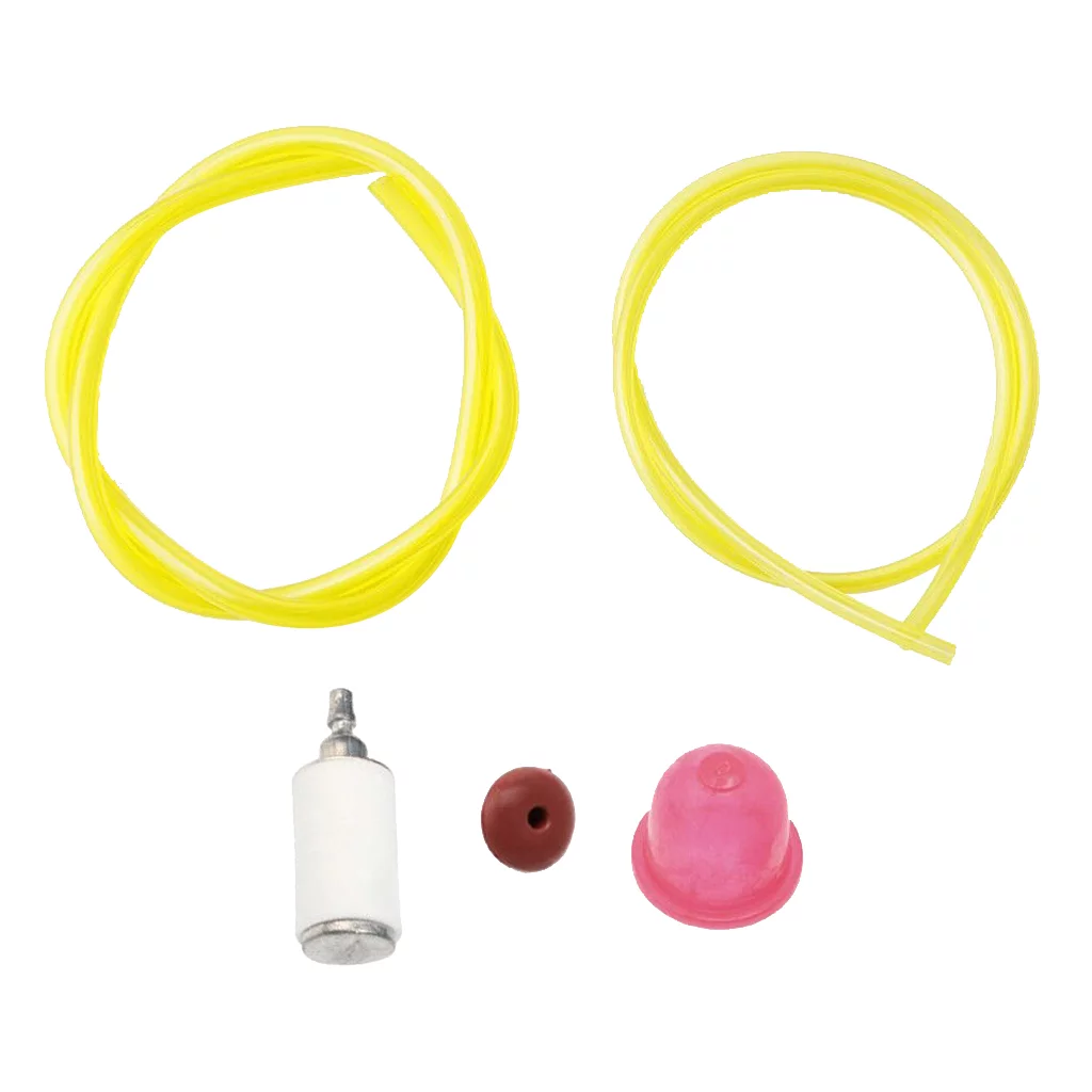 2 Sizes Fuel Line Hose Tube w/ 530095646 & 530058709 Bulb for Weedeater Blower String