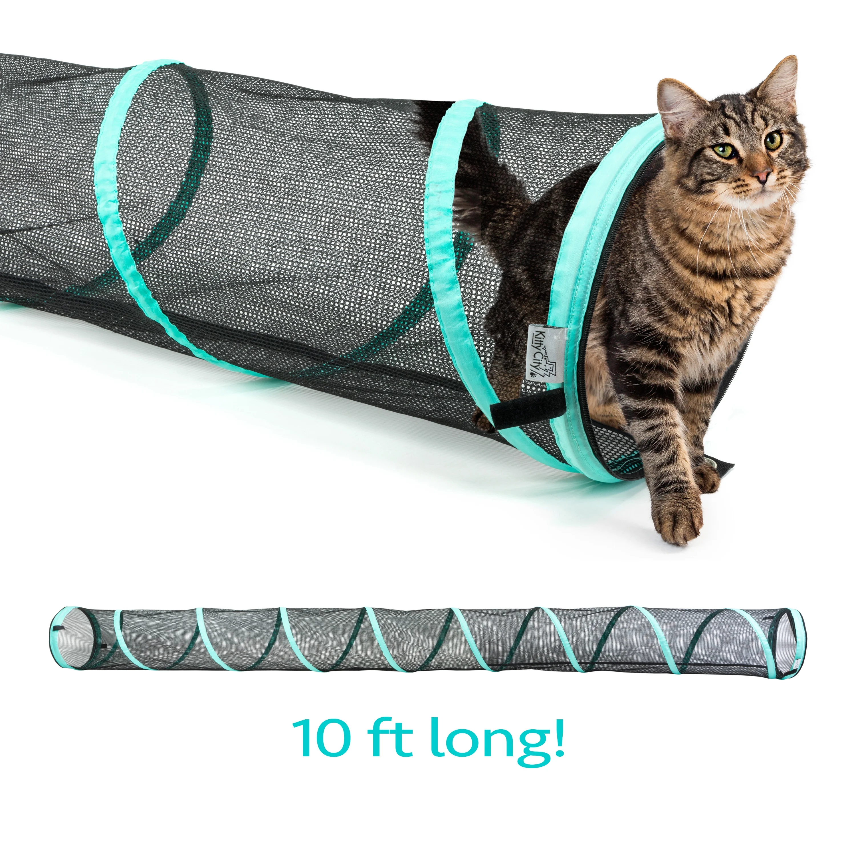 Kitty City Outdoor 10 Foot Play Tunnel