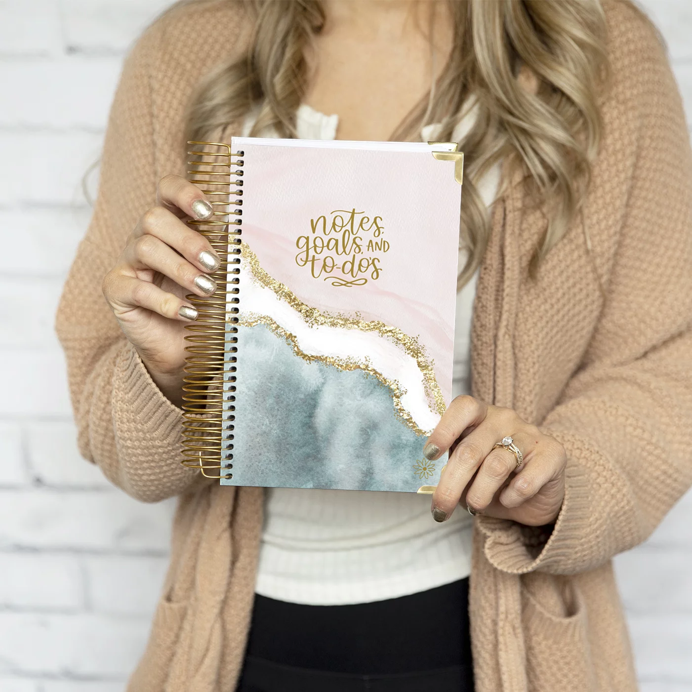 bloom daily planners Undated Daily To-Do List Planner & Calendar, Daydream Believer, 6.5