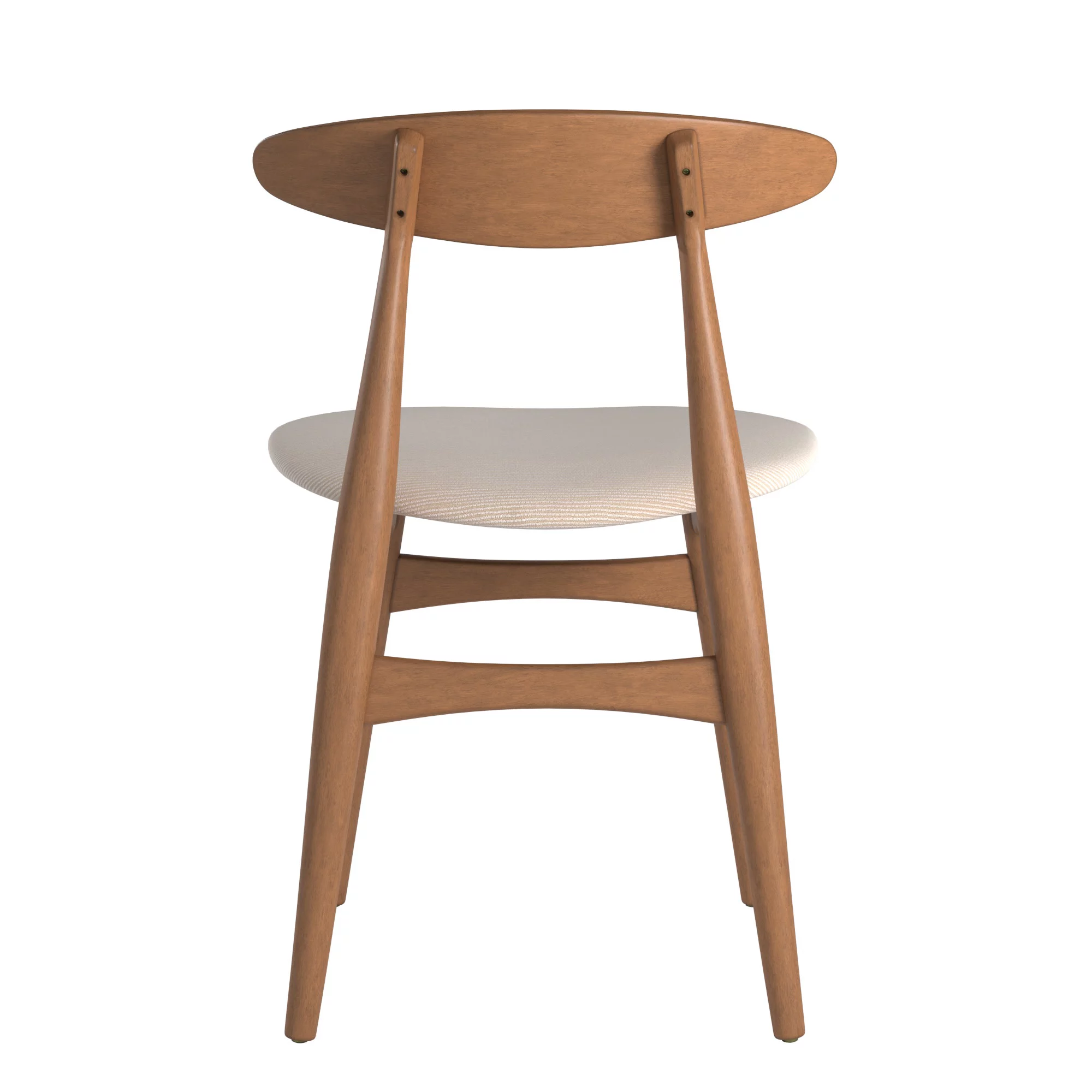 Weston Home Arne Dining Chair, Set of 2 ,Beige