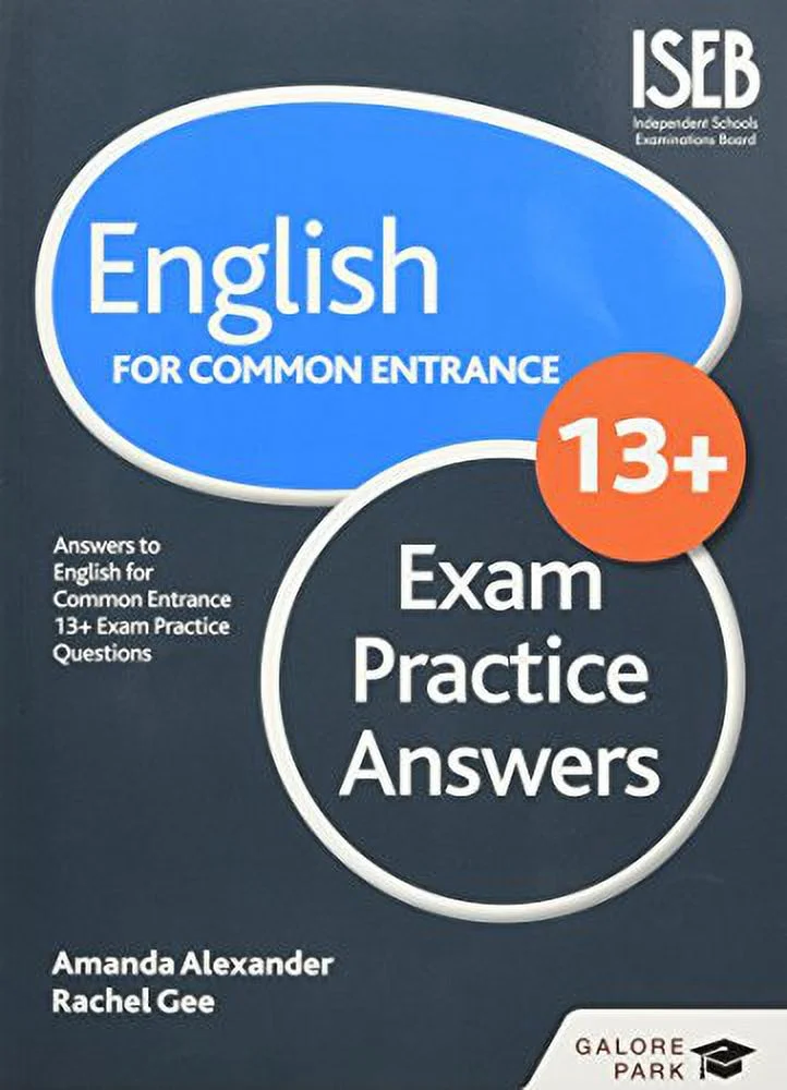 Pre-Owned English for Common Entrance at 13+ Exam Practice Answers (for the June 2022 exams) Paperback