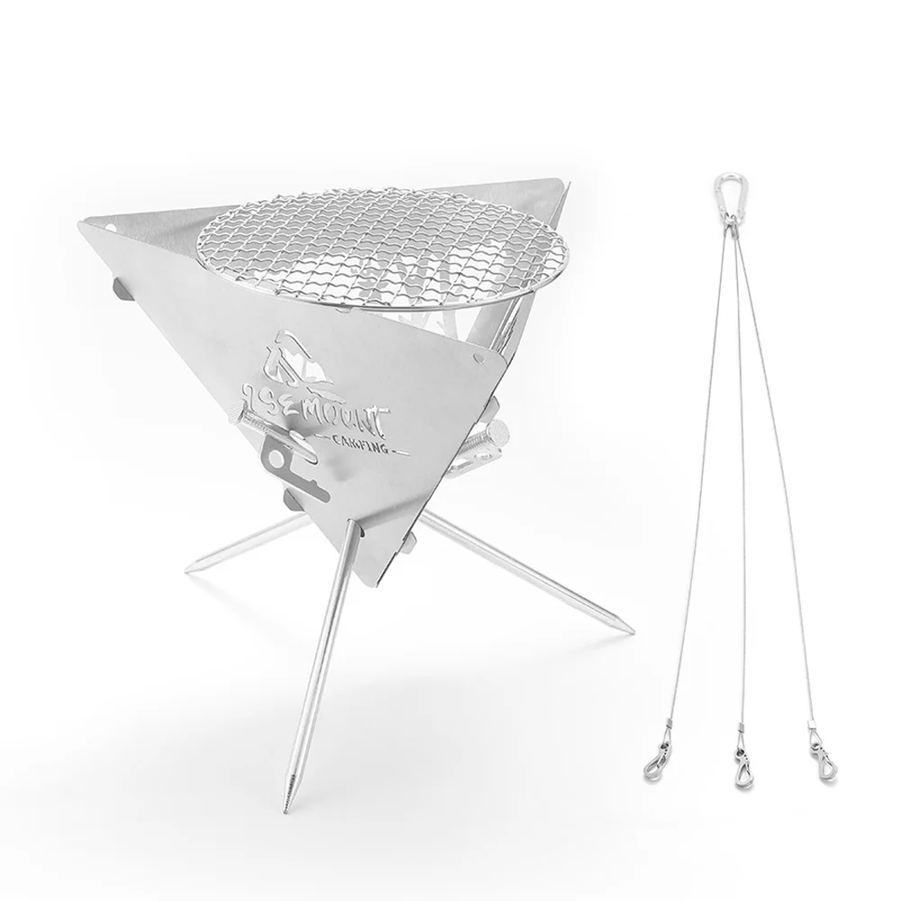 Brazier,Steel Brazier  Picnic Bbq Brazier Portable Stainless Firewood Brazier Qisuo Huiop