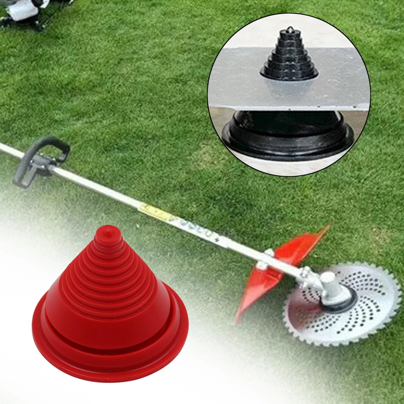 koolsoo 4xLawn Mower Blade Balancer Balances Blade after Sharpening Precision Red