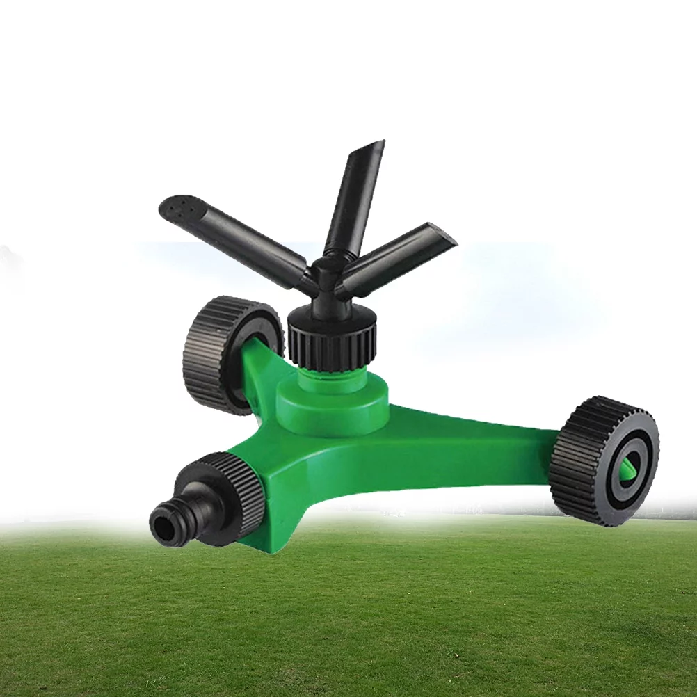 Guichaokj Plastic 360 Degree Automatic Rotating Trident Lawn Watering Machine