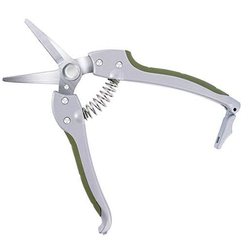 CrossCreek Garden Scissors Hand Pruner Pruning Arranging Flowers, Trimming Plants and Harvesting Herbs, Fruits or Vegetables 7 Inch 6146-13903-01A