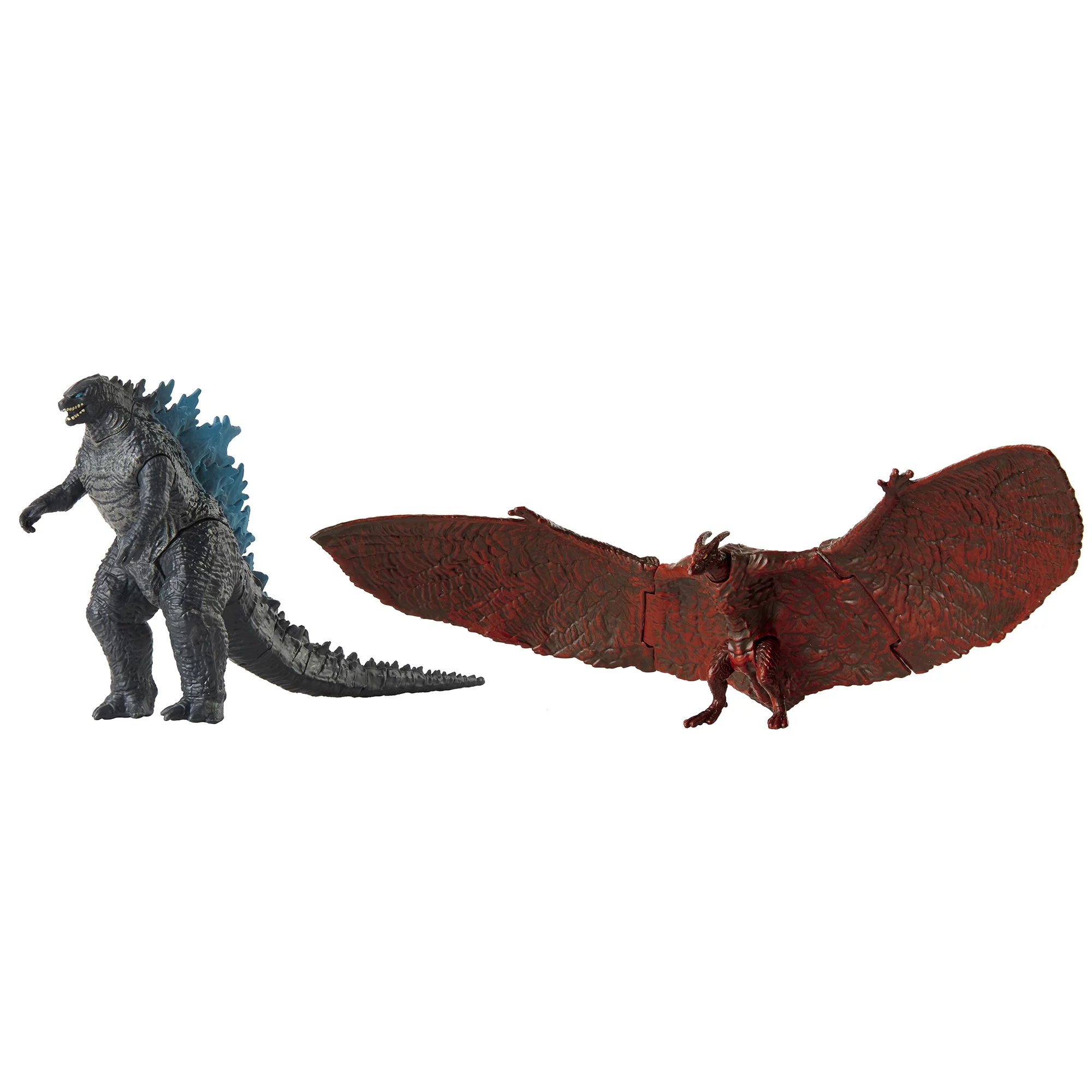 Godzilla King of Monsters: Monster Match Up Action Figure set featuring 3.5