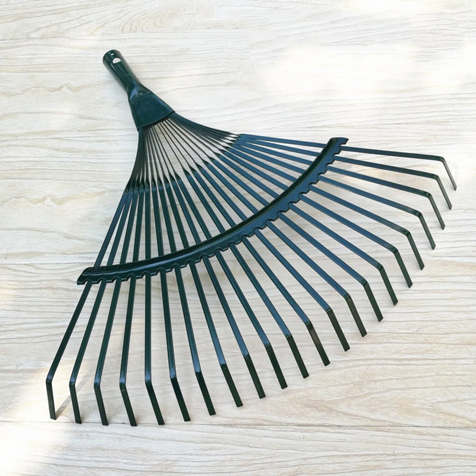 Rake 22 Tooth Rake Wooden Handle Dead Leaf Rake Wire Rake Garden Rake Garden Tool