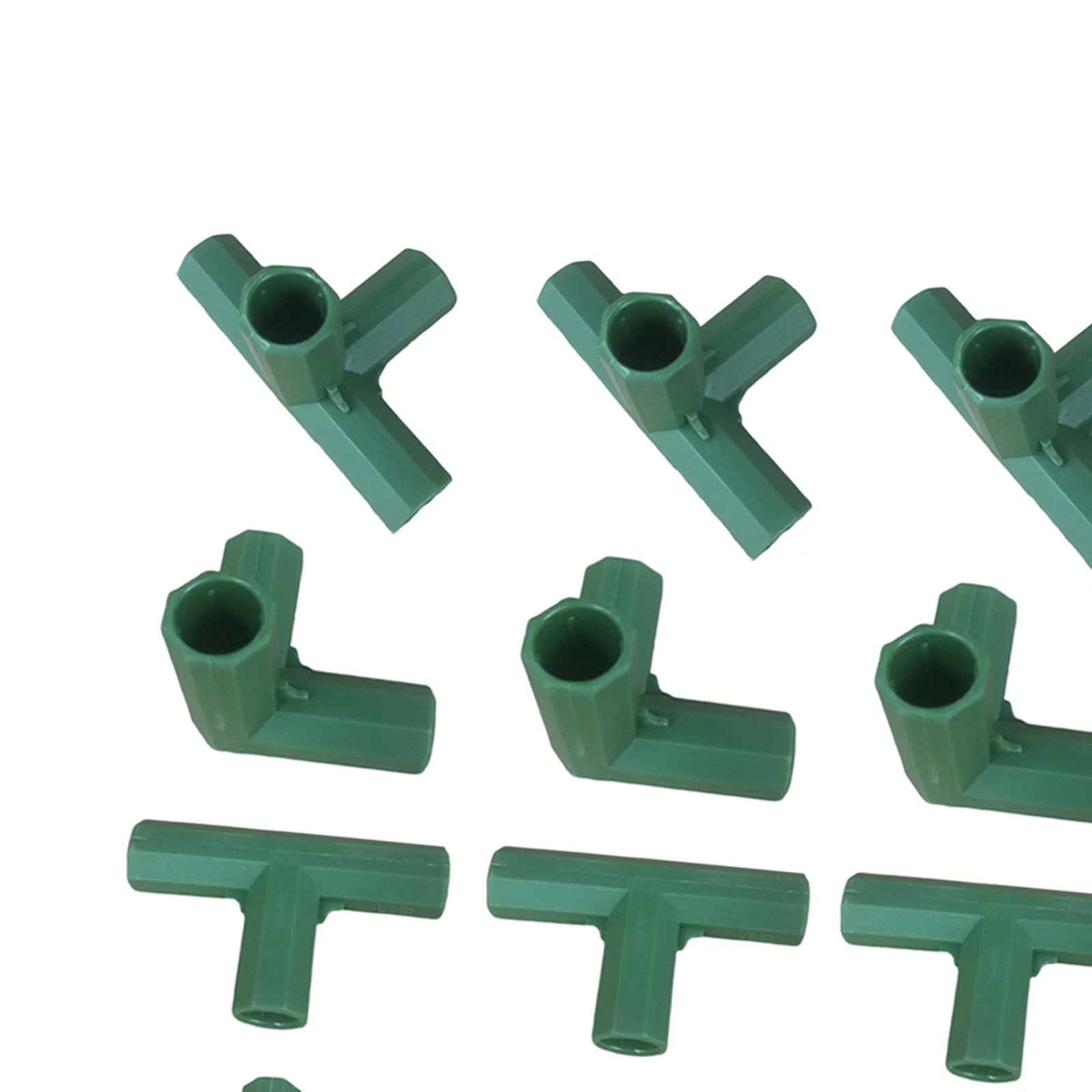 20x Durable 11mm Greenhouse Joints Building Fittings for Plant Stands Joints