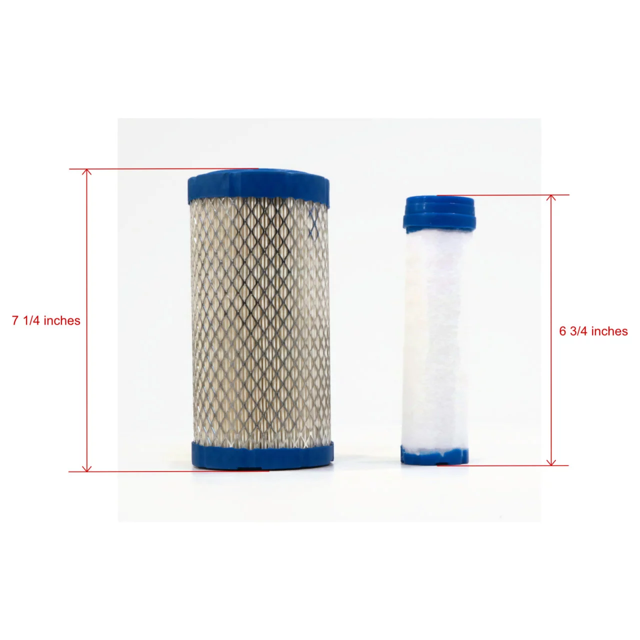 The ROP Shop | Air Filter Kit For 1999 Toro Z Master 52in SFS Side Discharge Mower 74211 Z252L