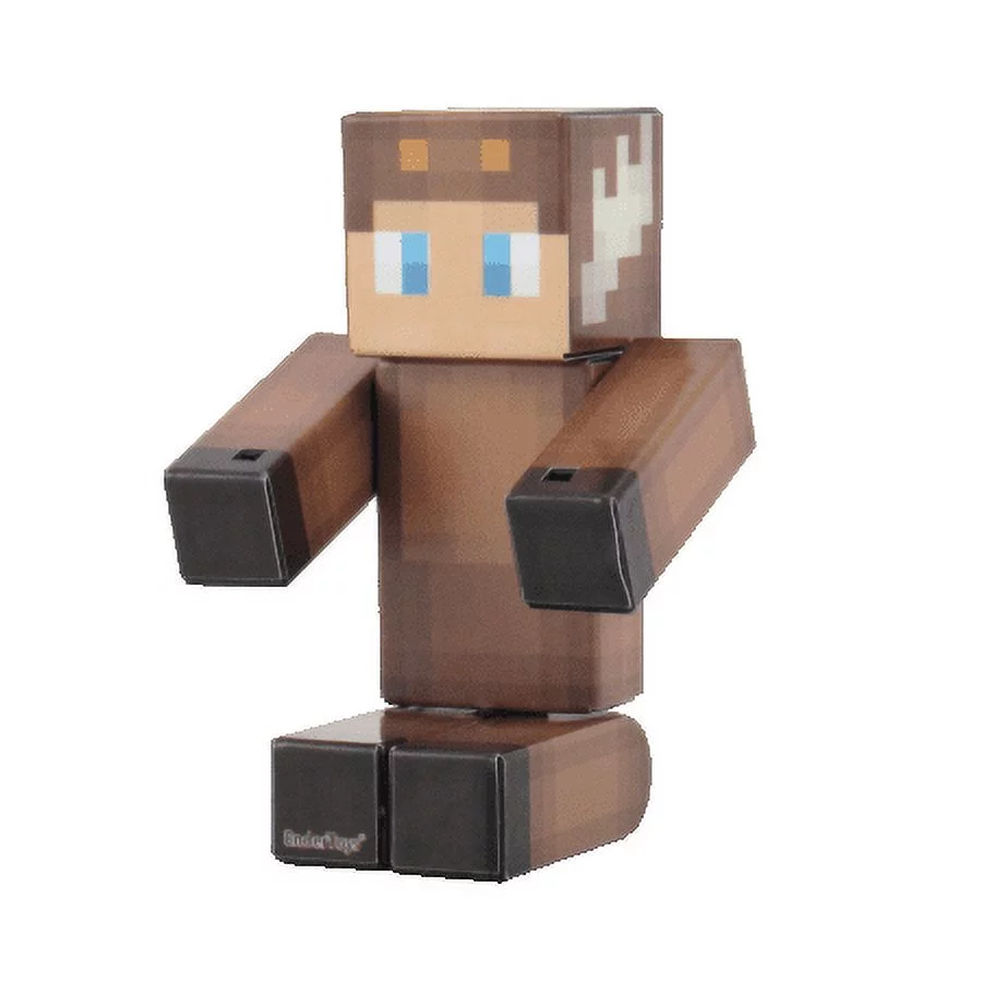 Canadian Moose Action Figure Toy, 4 Inch Custom Series Figurines by EnderToys [Not an official Minecraft product]