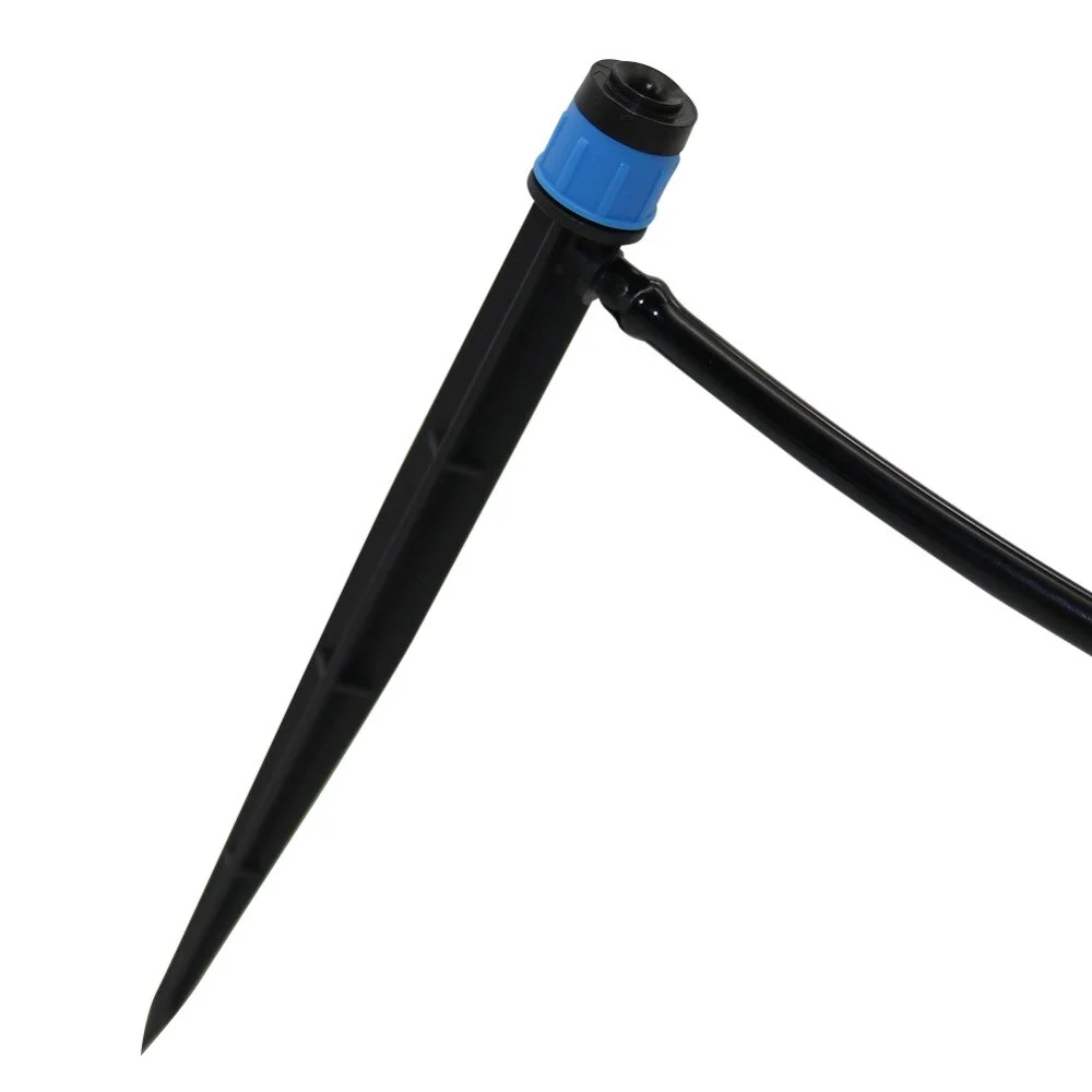 Degrees Watering Sprinklers Garden Water Irrigation System Sprayers 13cm Insert the bracket Scattering dripper 200 Pcs