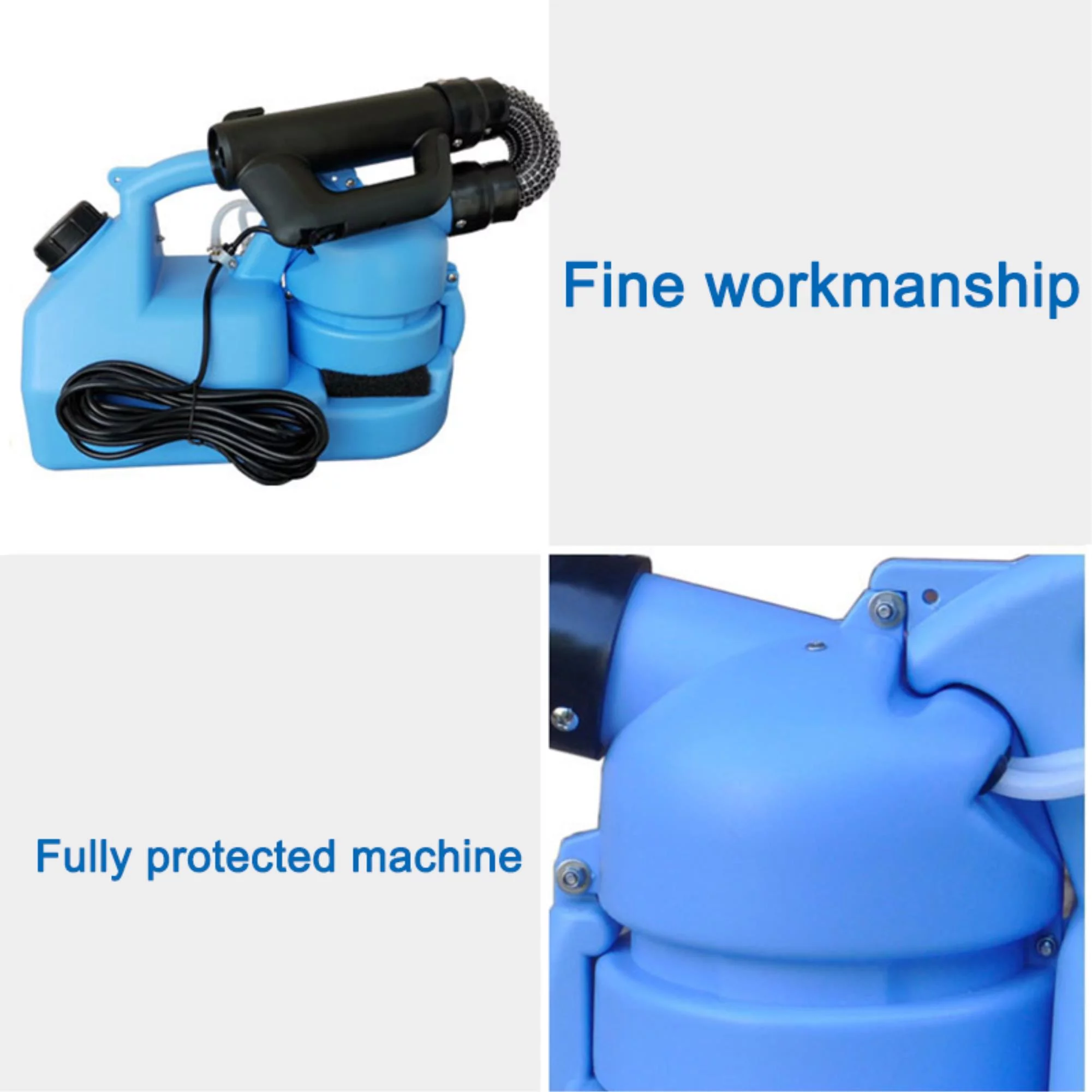 Efficient 7L Electric ULV Sprayer Fogger for Ultra Low Capacity Mosquito Control in Home or Garden: An Updated Mini Fogging Solution