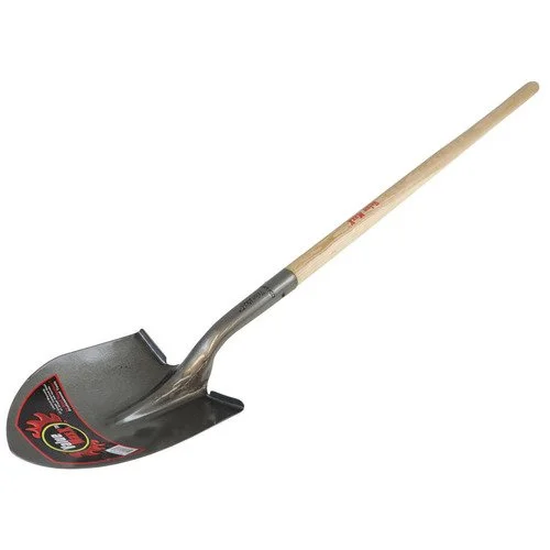 Value MaxX™ by Red Rooster® Dirt Shovel, Round Point, Wood Handle - 16 Gauge