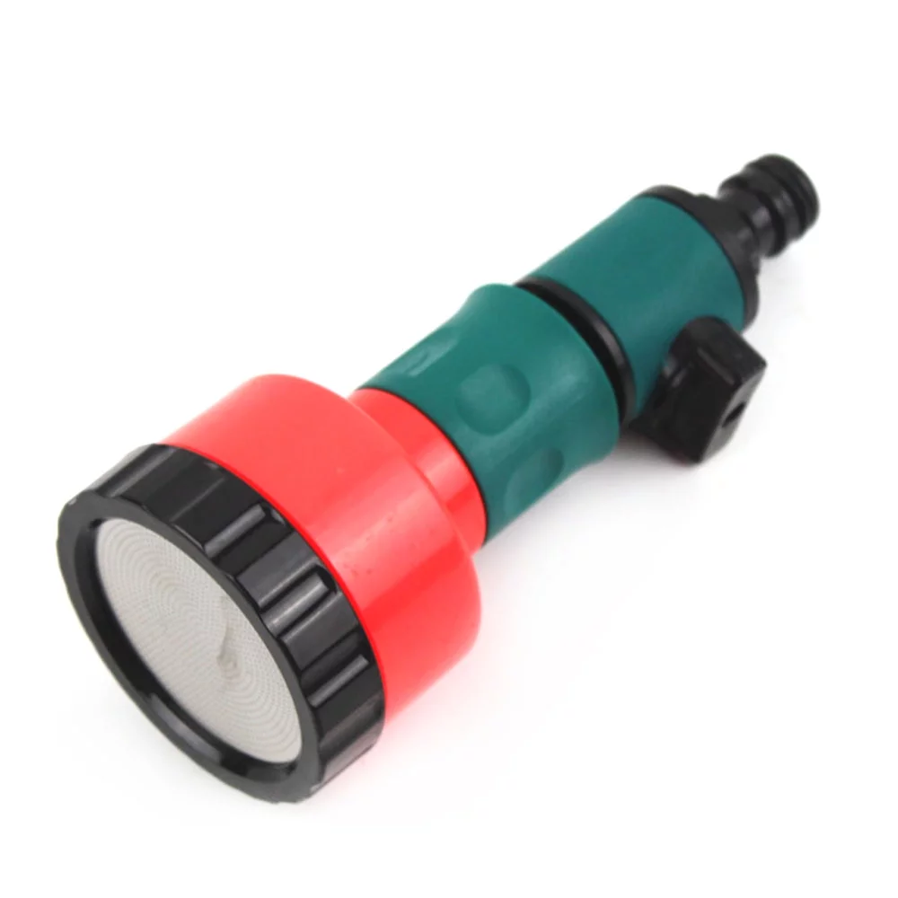 Greenhouse Seedlings Shower Lawn Watering Hose Handheld Sprinkler Straight Nozzle Home Garden Spray Head with Switch