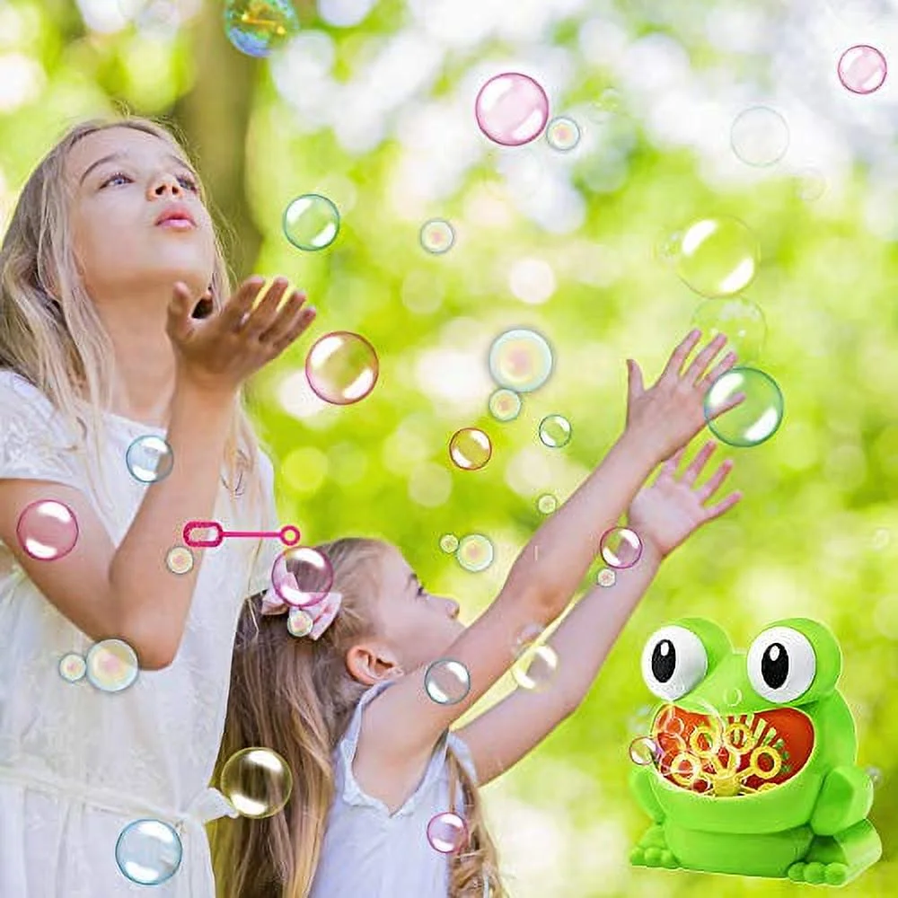 Bubble Machine,Boys Girls Toys Over 500 Bubbles Per Minute Durable Automatic Bubble Blower for Bath Parties Wedding Outdoor Indoor Lawn Games