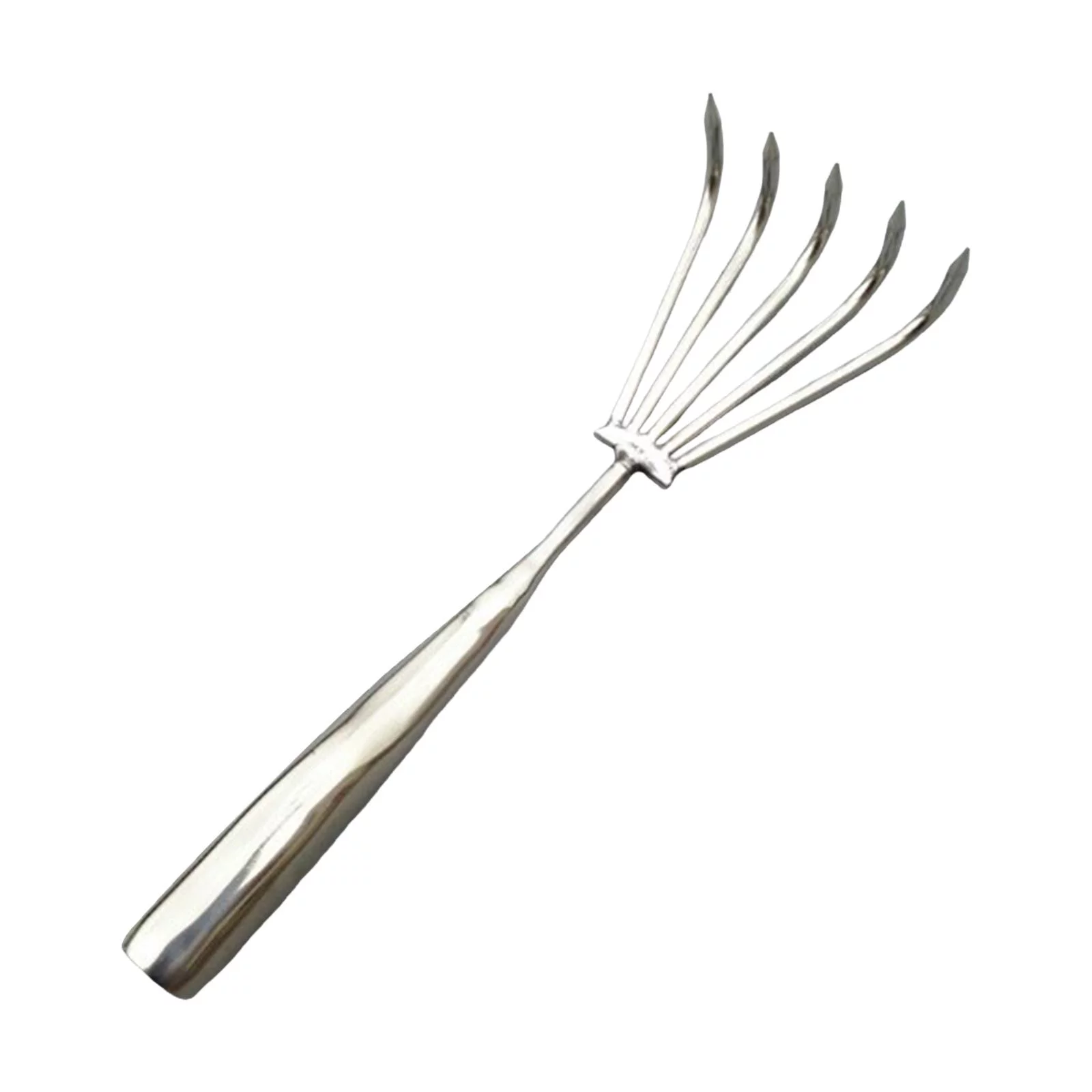 Hand Rake Leaf Rake, Hand Tool Lightweight, Claw Rake Comfortable Handle Tillage 5 Tines