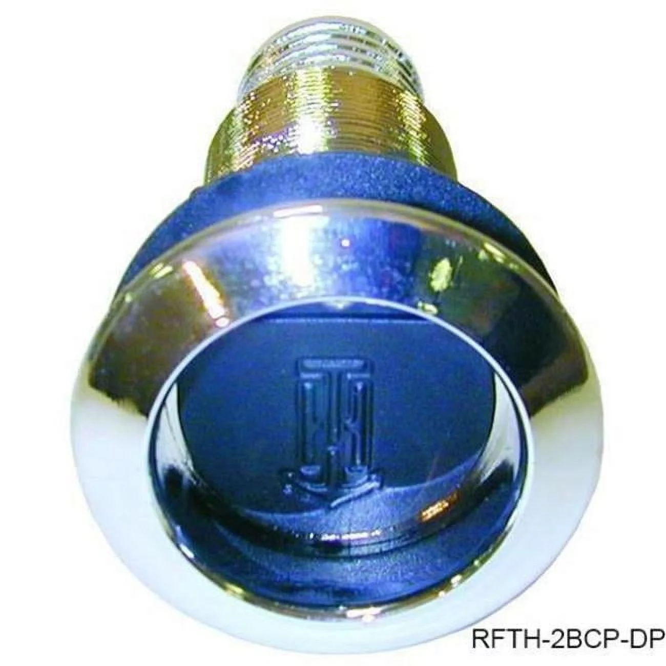 TH Marine  1.5 in. Recessed Thru-hull Scupper, Chromed