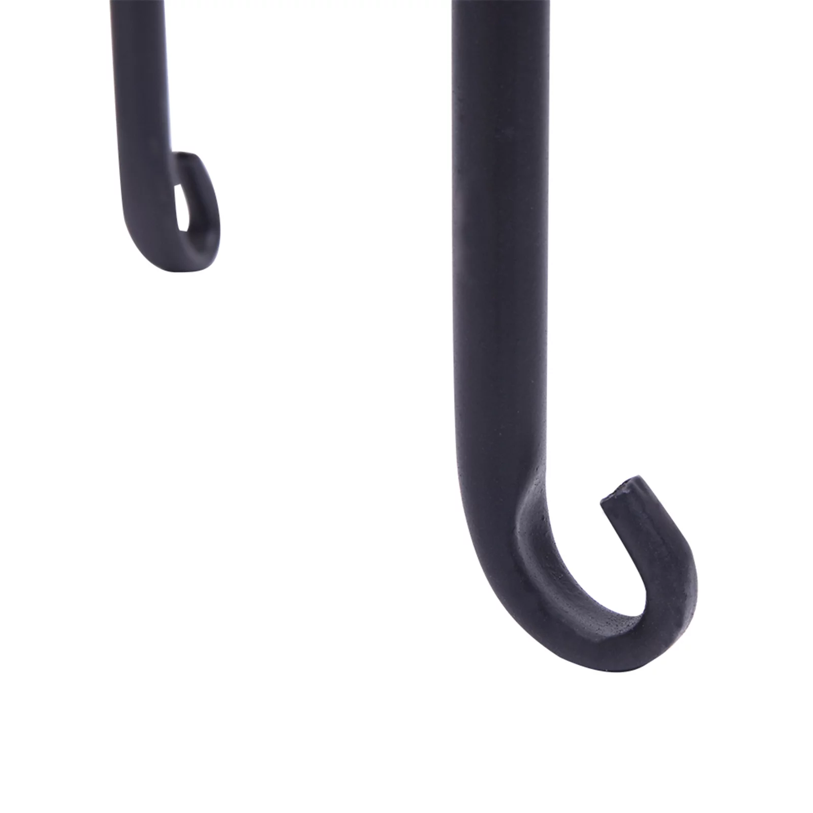 Tenozek 4 Pack Black Metal Potted Plant Stands Flower Pot Planter Holder Metal Rust Proof Iron Garden Container