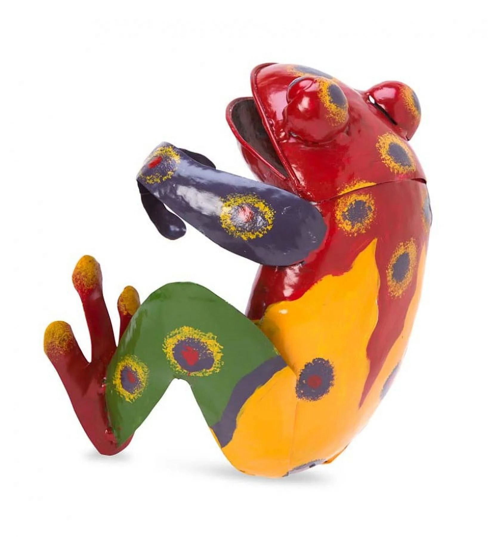 Wind & Weather Metal Frog Pot Huggers, Set of 3