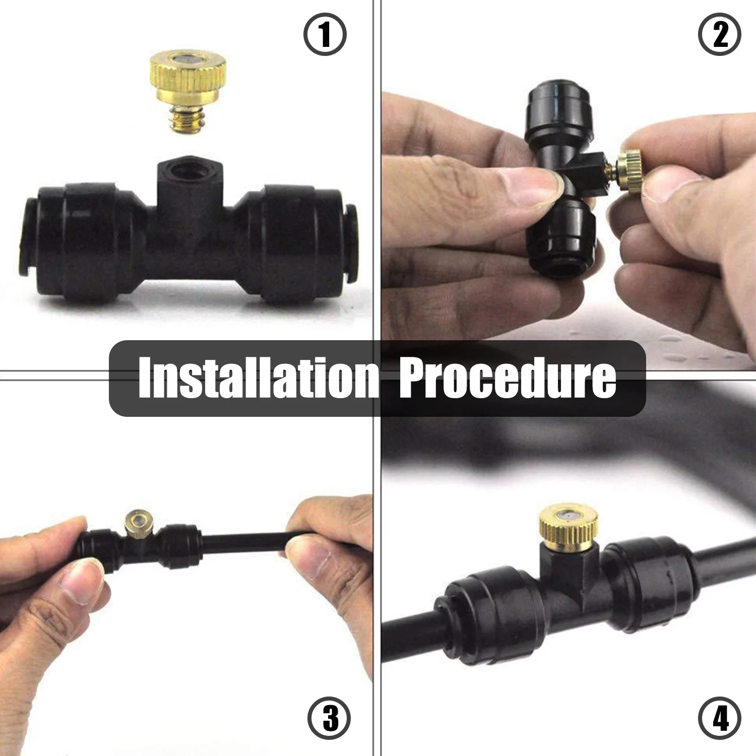 Andoer Cooling System,Patio Lawn Line Sprayer Kit Diy Water Equipment 20ftLine Set Flower Patio Set Er Patio Water Equipment Set Kit Diy Water Mewmewcat Rookin Qisuo Lechnical