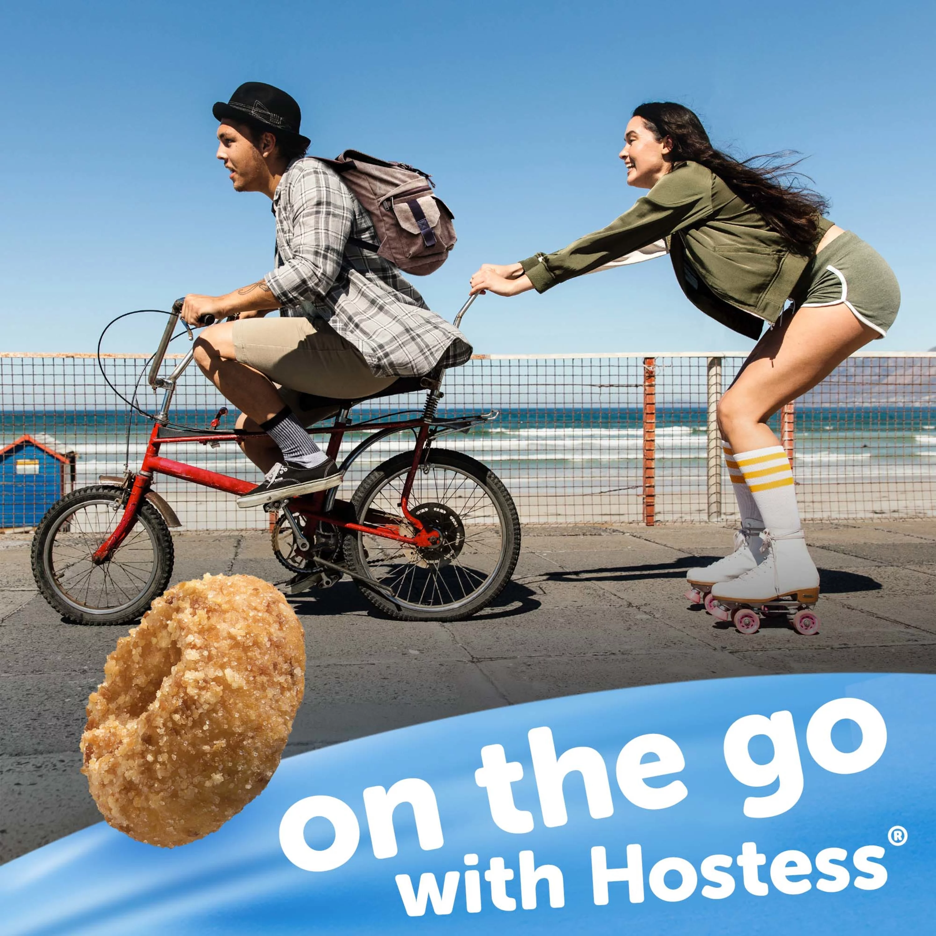 HOSTESS Crunch DONETTES, Sweet Coconut Crunch, 9.5 oz