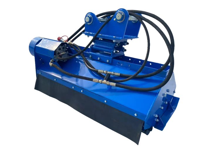 AGROTK 43'' Mini Excavator Flail Mower, 10-16 GPM, light duty | AGT-EXFLM115