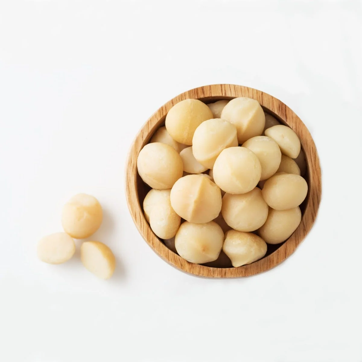 Whole & Pieces Raw Macadamia Nuts, 6 LB, 1 Pack