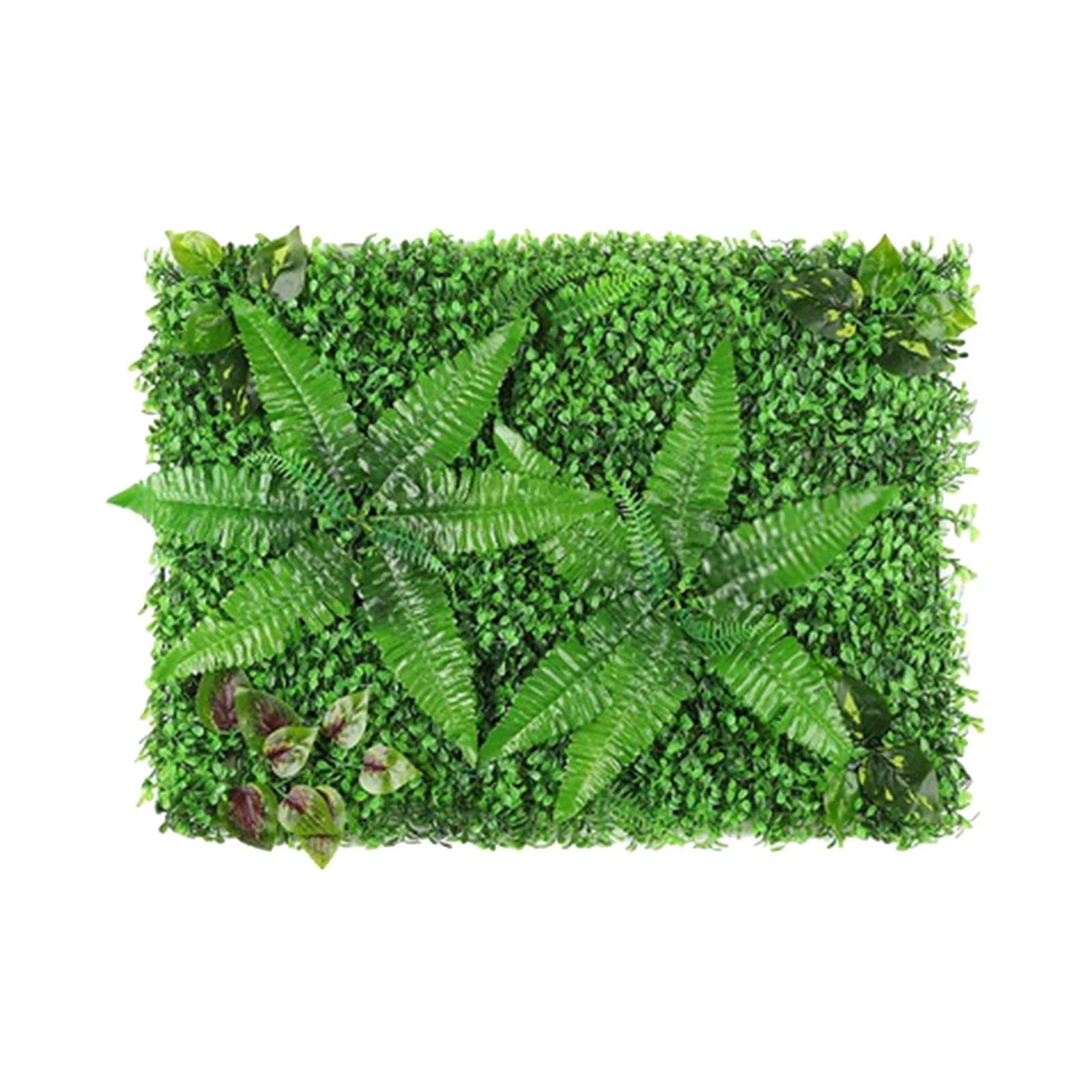 Artificial Hedge Panel Backdrop Privacy Fence Greenery Wall Decorative for Home Backyard Party Festival Decoration , StyleC