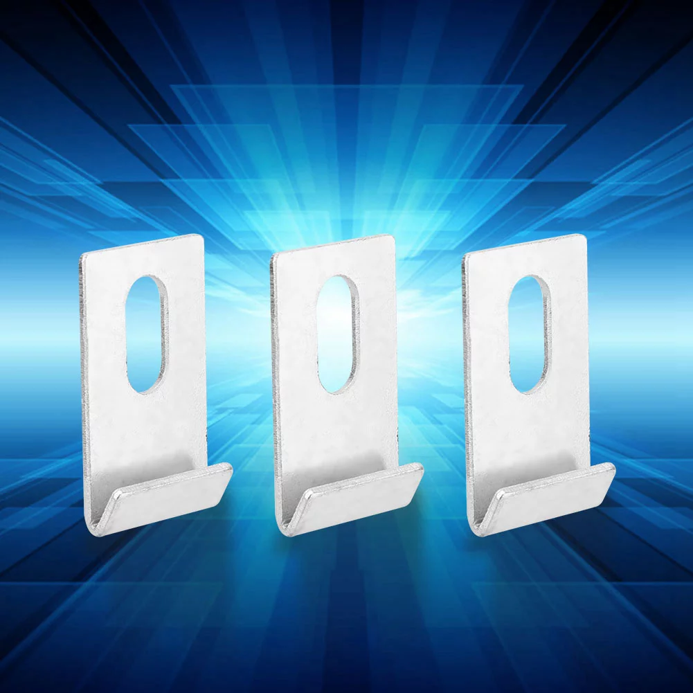 Goick Base Clip-10Pcs Greenhouse Basic Clip Metal Fixing Device Accessory Kit Tool