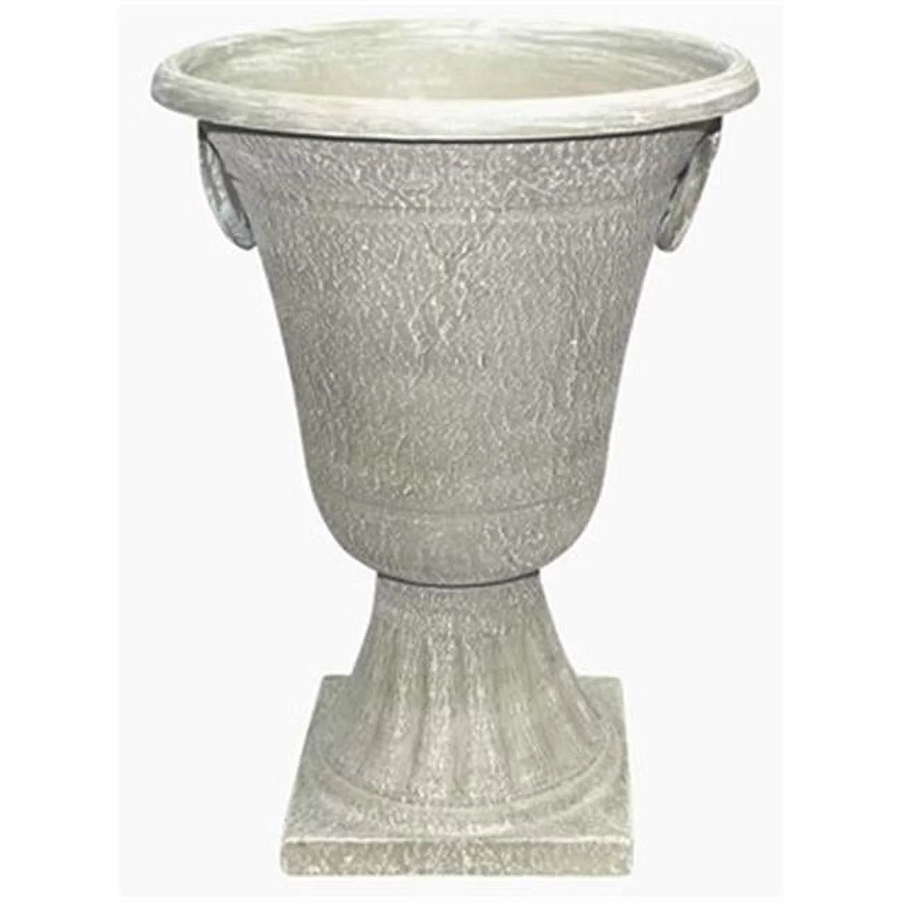Grower Select STPCF036630 16 in. Handled Urn Planter Stone