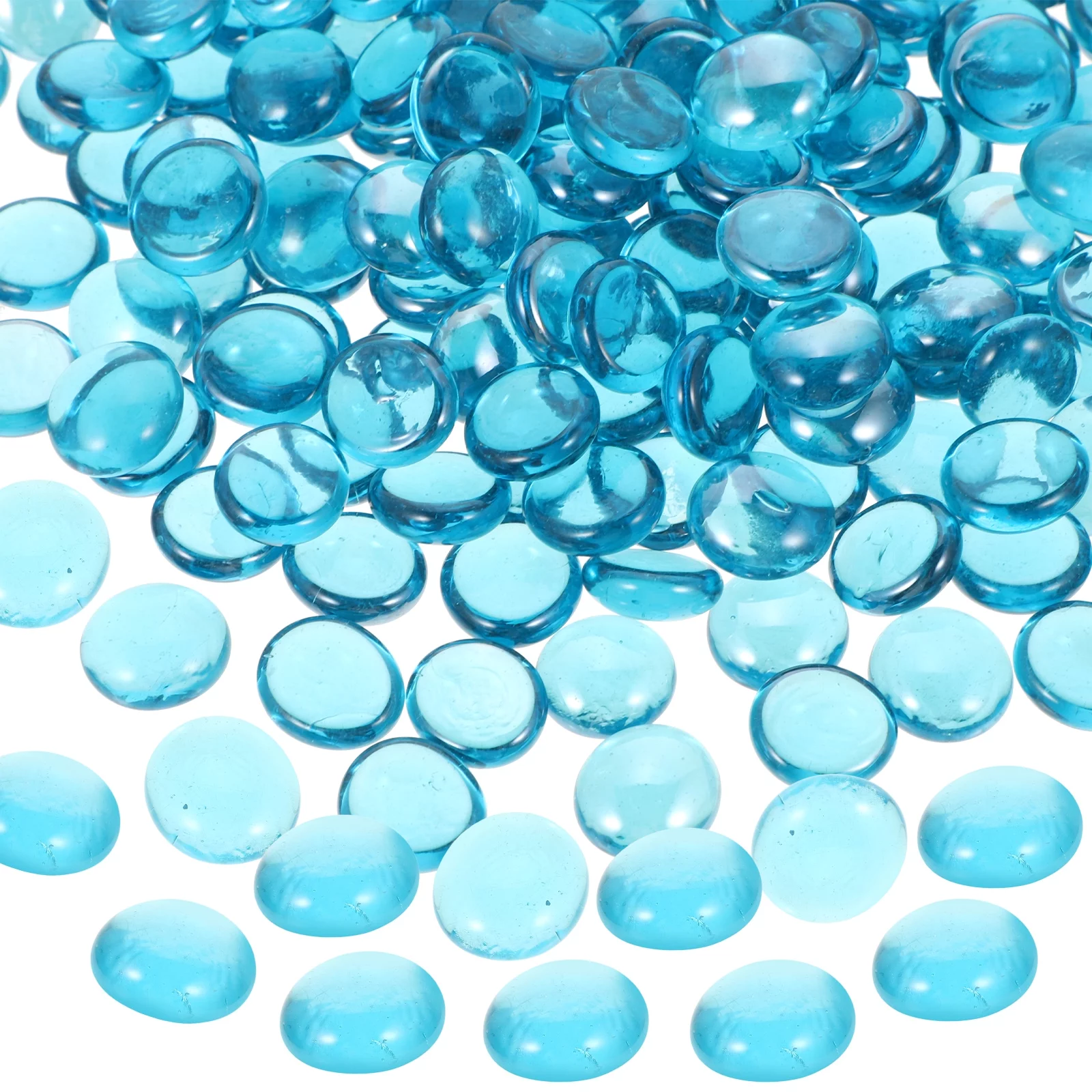 1 Bag of Fire Pit Glass Beads Glass Stone Fish Tank Glass Stones DIY Stone Ornaments