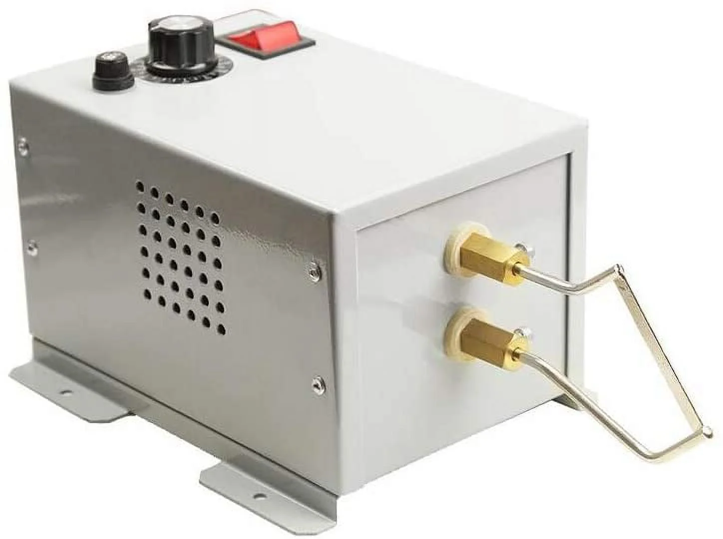 INTBUYING Electric Ribbon Duty Cutter Hot Knife Bench Rope Foam Braiding Cutting Machine Tool for Cord Cutting