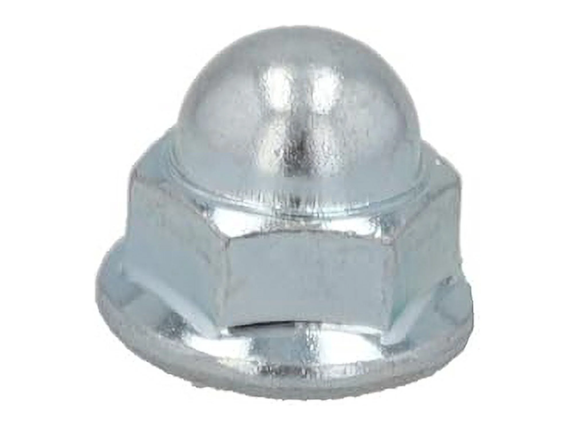 Metric Smooth Acorn Nut Zinc Plating NA6FLCLZ