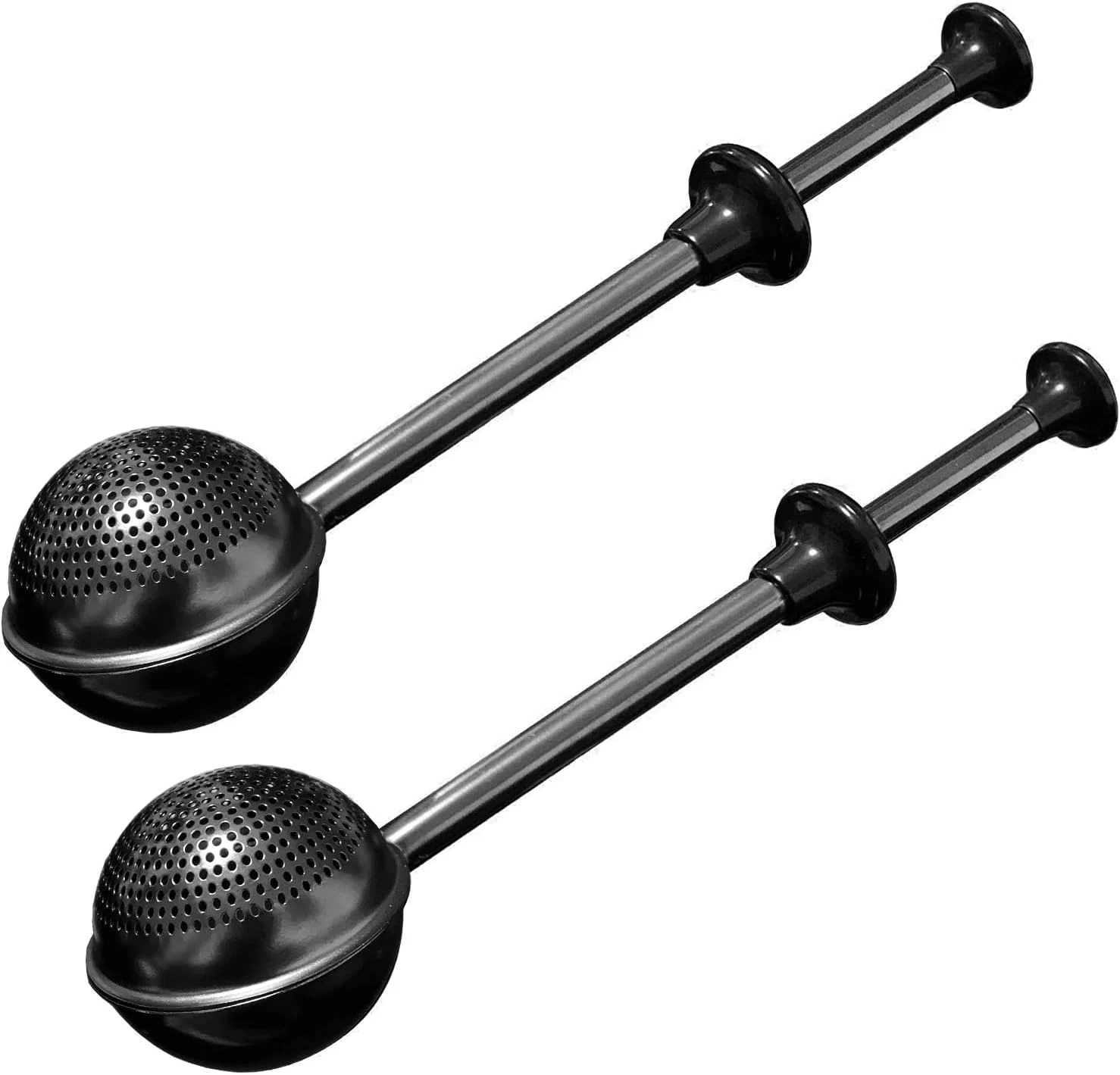 Lsvgoe Baker's Dusting Wand for Sugar, Flour and Spices, Stainless Steel Powdered Sugar Shaker Duster Sifter, Set of 2