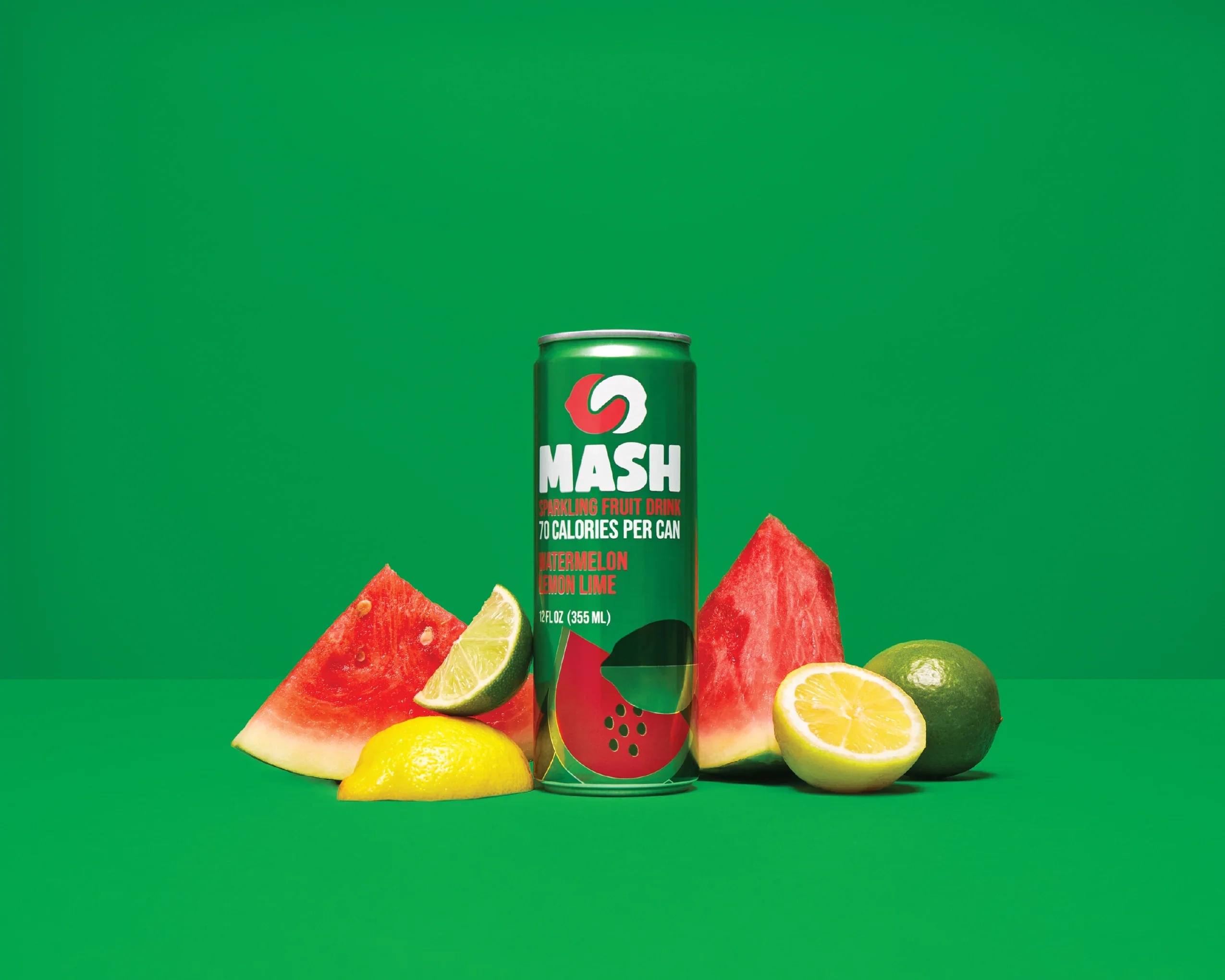 Boylan Bottling MASH – Lightly Carbonated Fruit Drink - Low Calorie & No Sugar - 12 Fl Oz (Pomegranate Blueberry, Mango Orange, Grapefruit Citrus, Watermelon Lemon Lime) Pack of 4