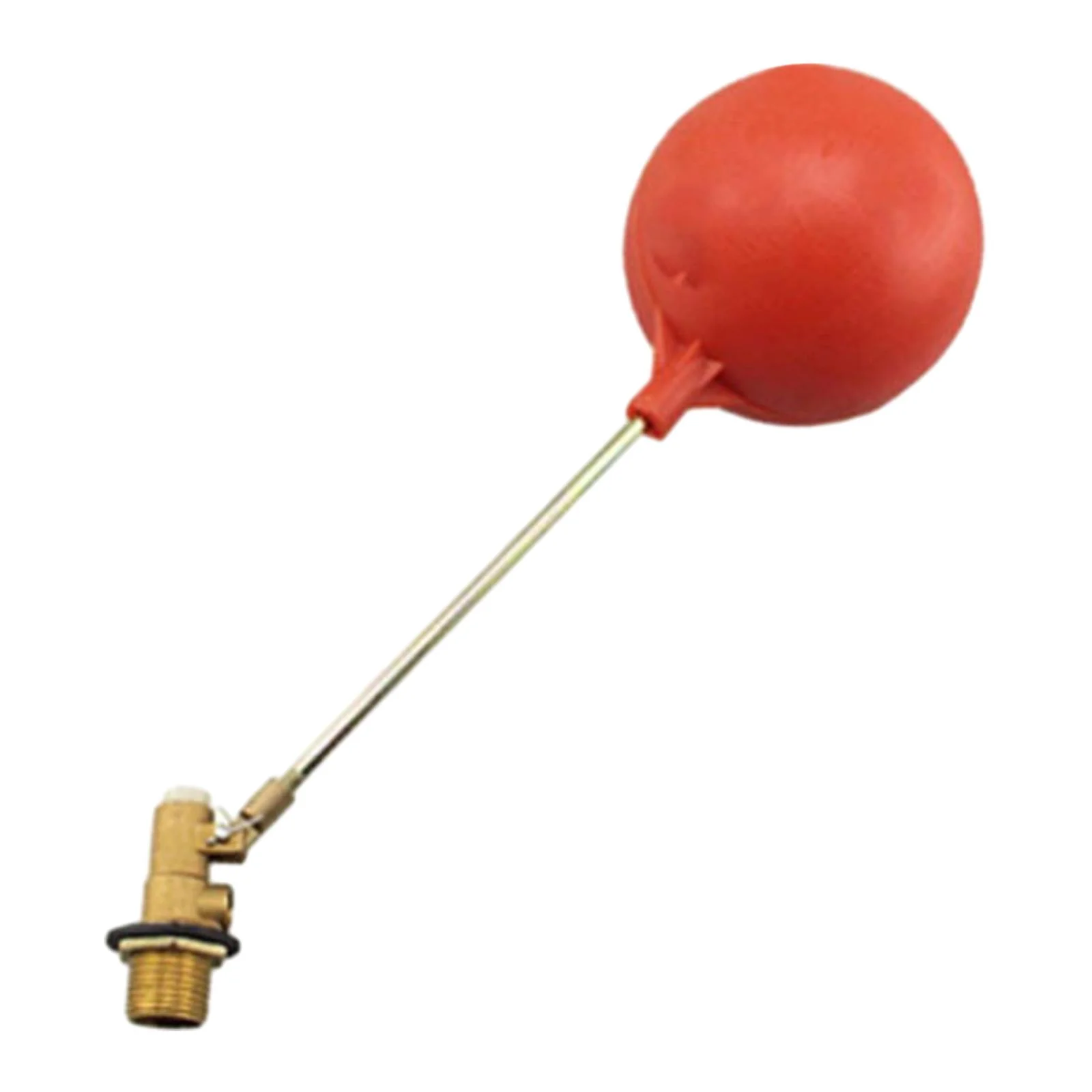 LOVIVER Water Tank Float Floating Ball Easy to Install Brass Float Switch for Small Swimming Pools Pond Water 1.5inch DN40