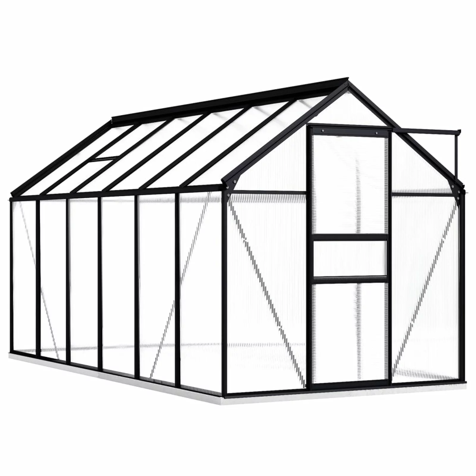 Irfora parcel,Panels Aluminum145.7 X 52/79.5 Polycarbonate Roof Panels Roof Panels Aluminum Patio 74.8 X With Base Frame 74.8 X 145.7 75.7 Ft² X 145.7 X Frame And Polycarbonate X W X W X H)