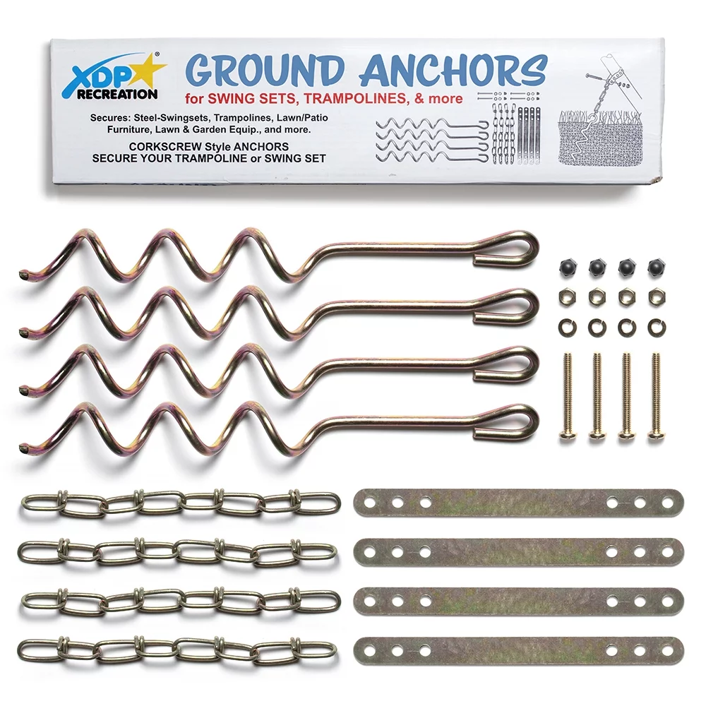XDP Recreation Ground Anchor Kit Swing Set Accessory