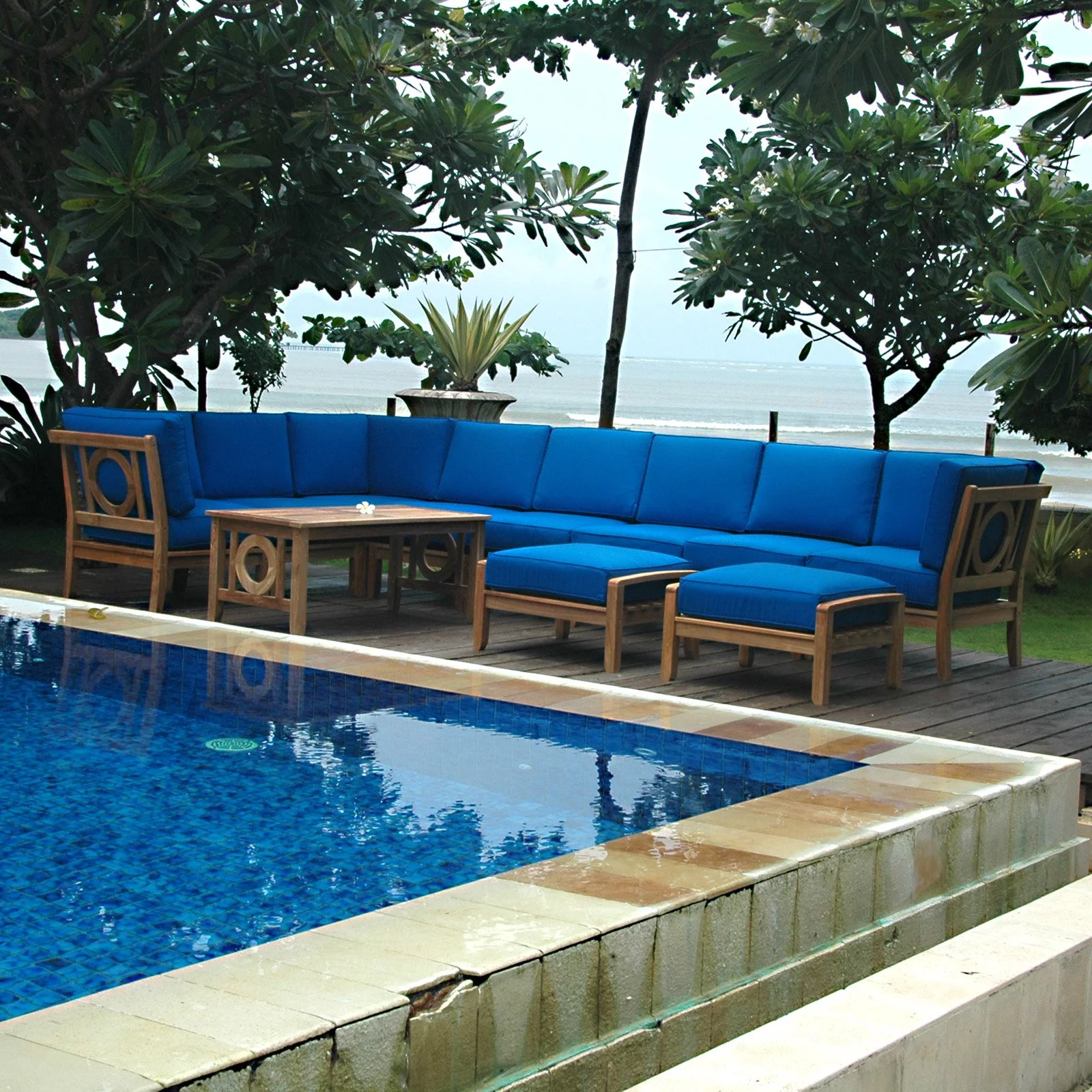 Anderson Teak Natsepa 11-Piece Modular Set