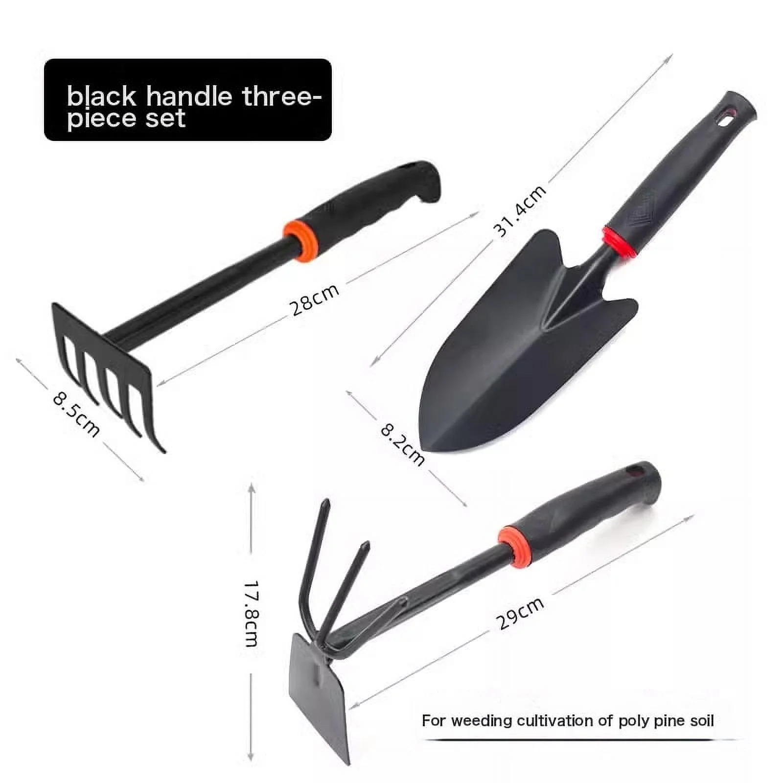 Home Gardening Planting Tools Small Shovel Set Of Flower Gardening Rake Flower Shovel Hoe Children Planting Hoe Shovels
