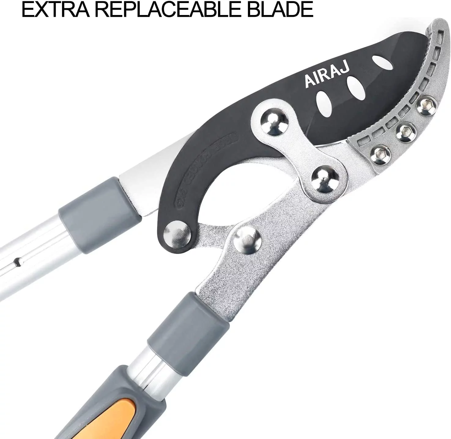 Airaj 26 inch Extendable Anvil Loppers Heavy Duty Pruning Shears Tree Trimmer Thick Branches Cutting