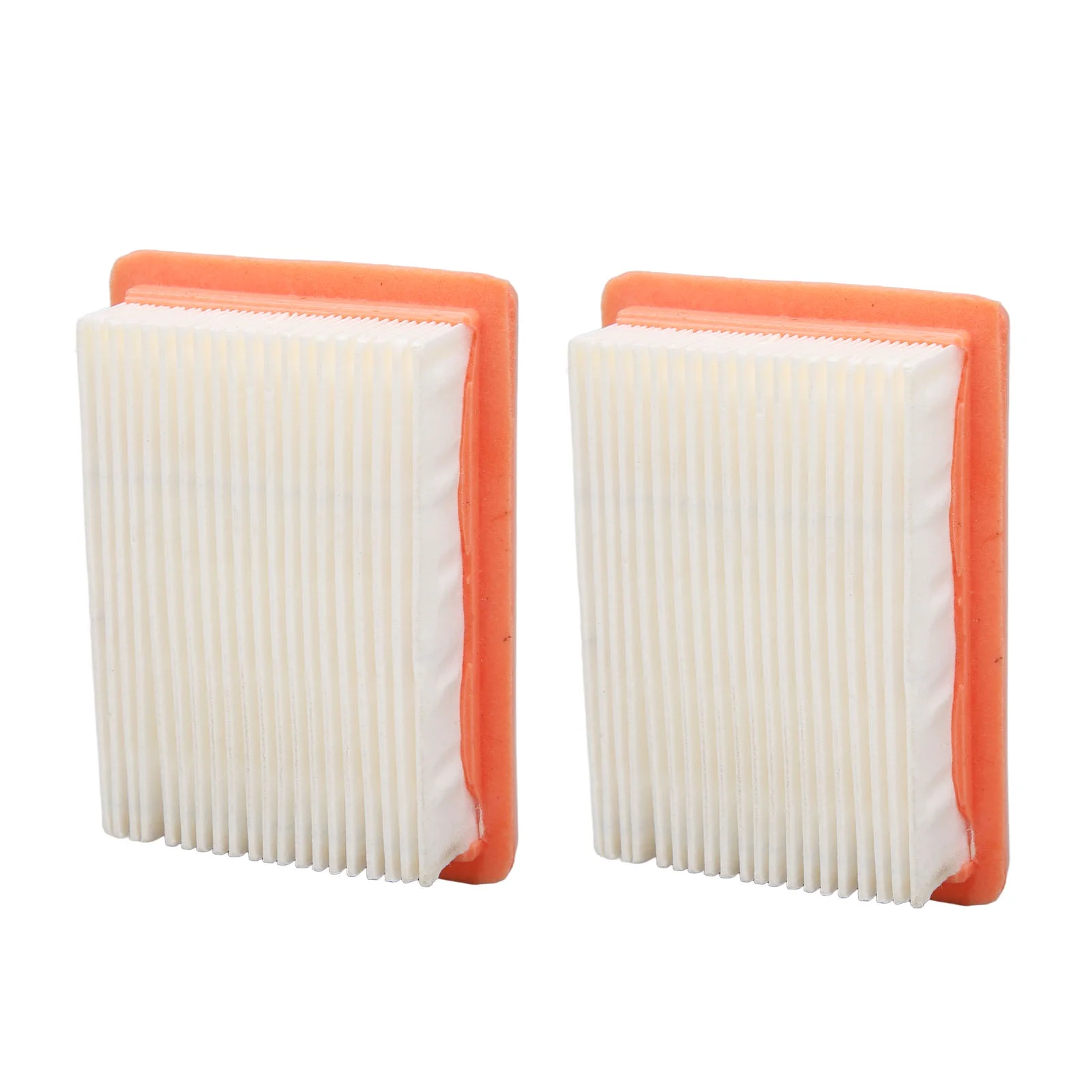 DEWIN 2Pcs Grass Trimmer Air Filter Rubber Paper 19mm Height Brush Cutter Accessories for Garden Mower 60 * 90 * 19mm
